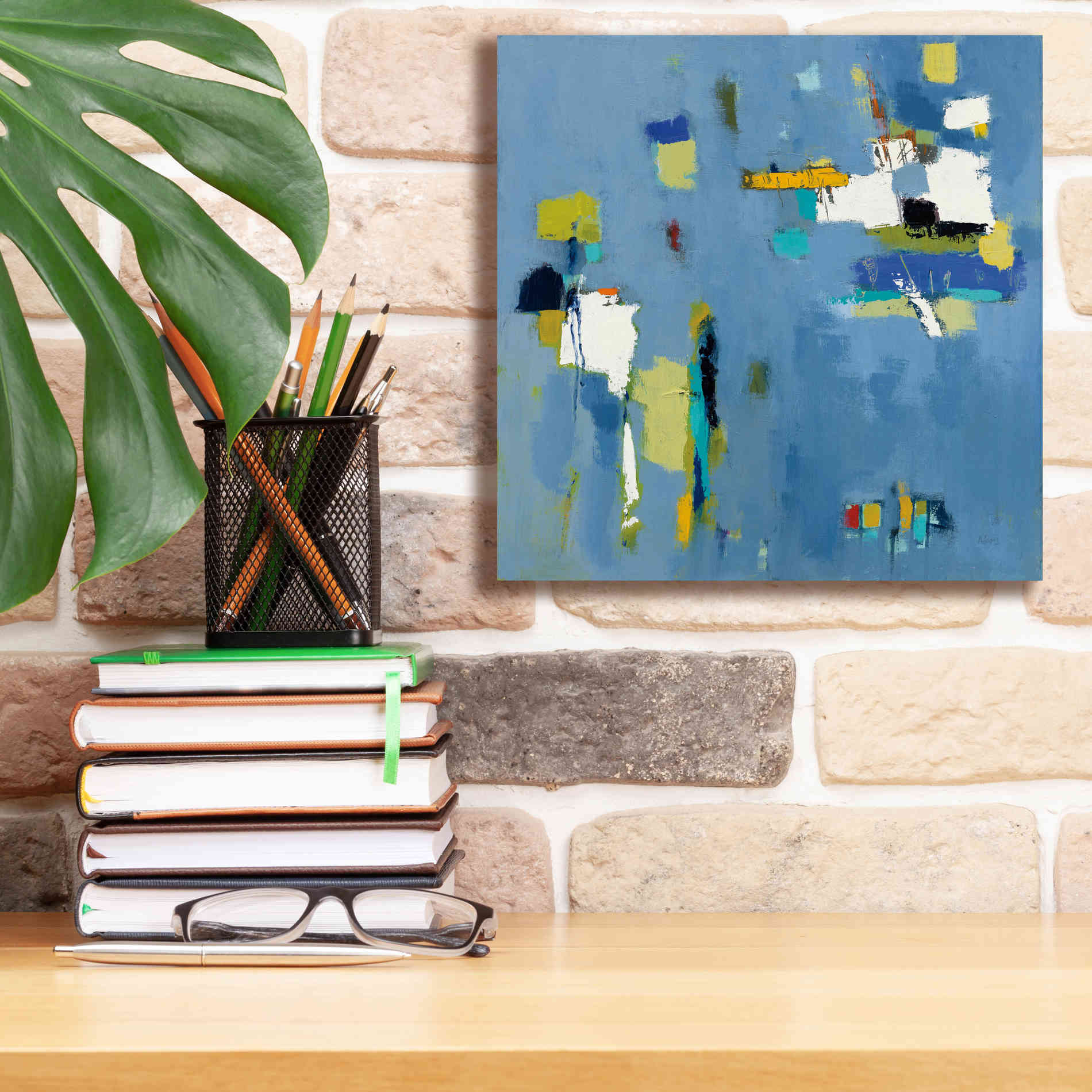 'Ice Breaker' by Phyllis Adams, Canvas Wall Art,12 x 12