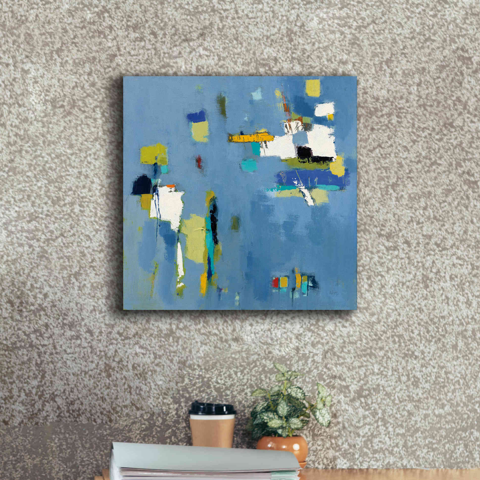 'Ice Breaker' by Phyllis Adams, Canvas Wall Art,18 x 18