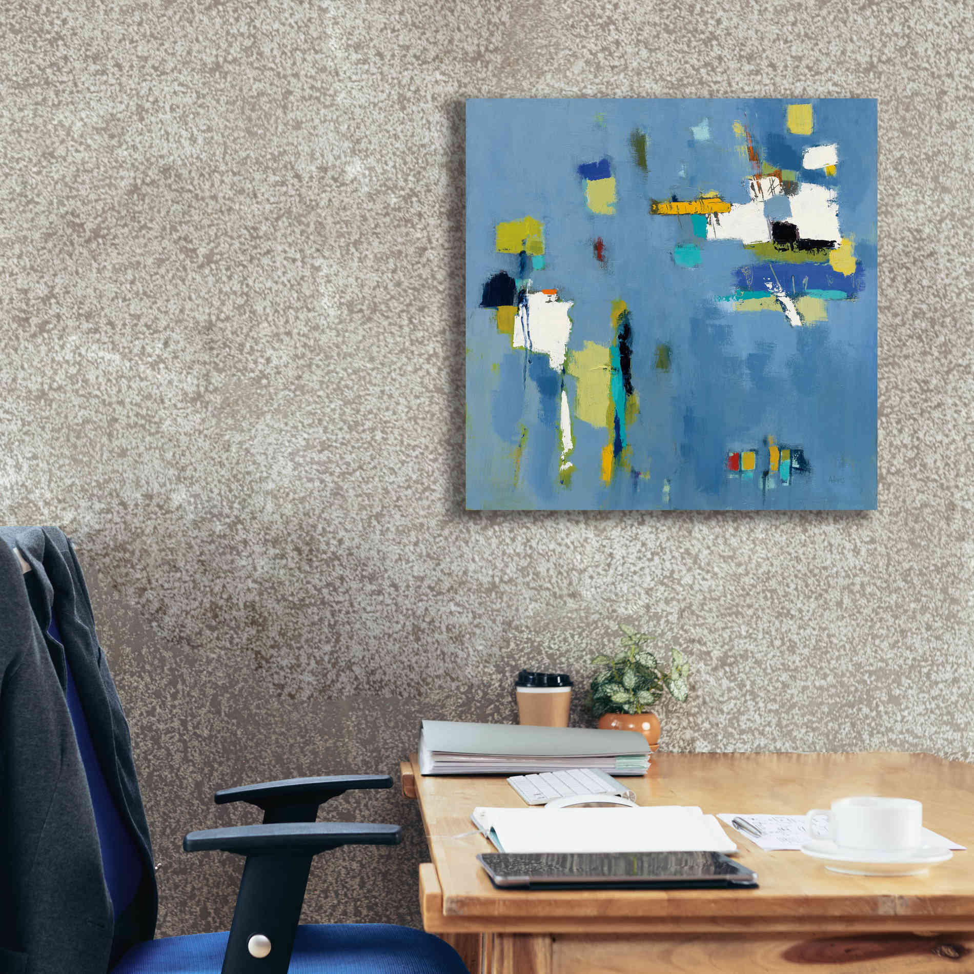 'Ice Breaker' by Phyllis Adams, Canvas Wall Art,26 x 26