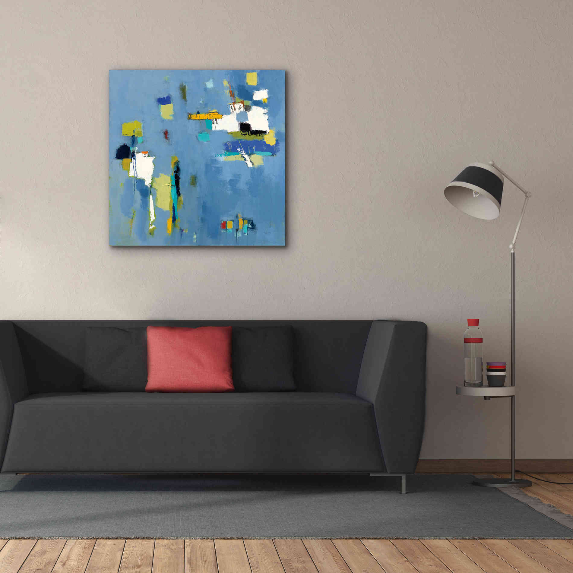 'Ice Breaker' by Phyllis Adams, Canvas Wall Art,37 x 37
