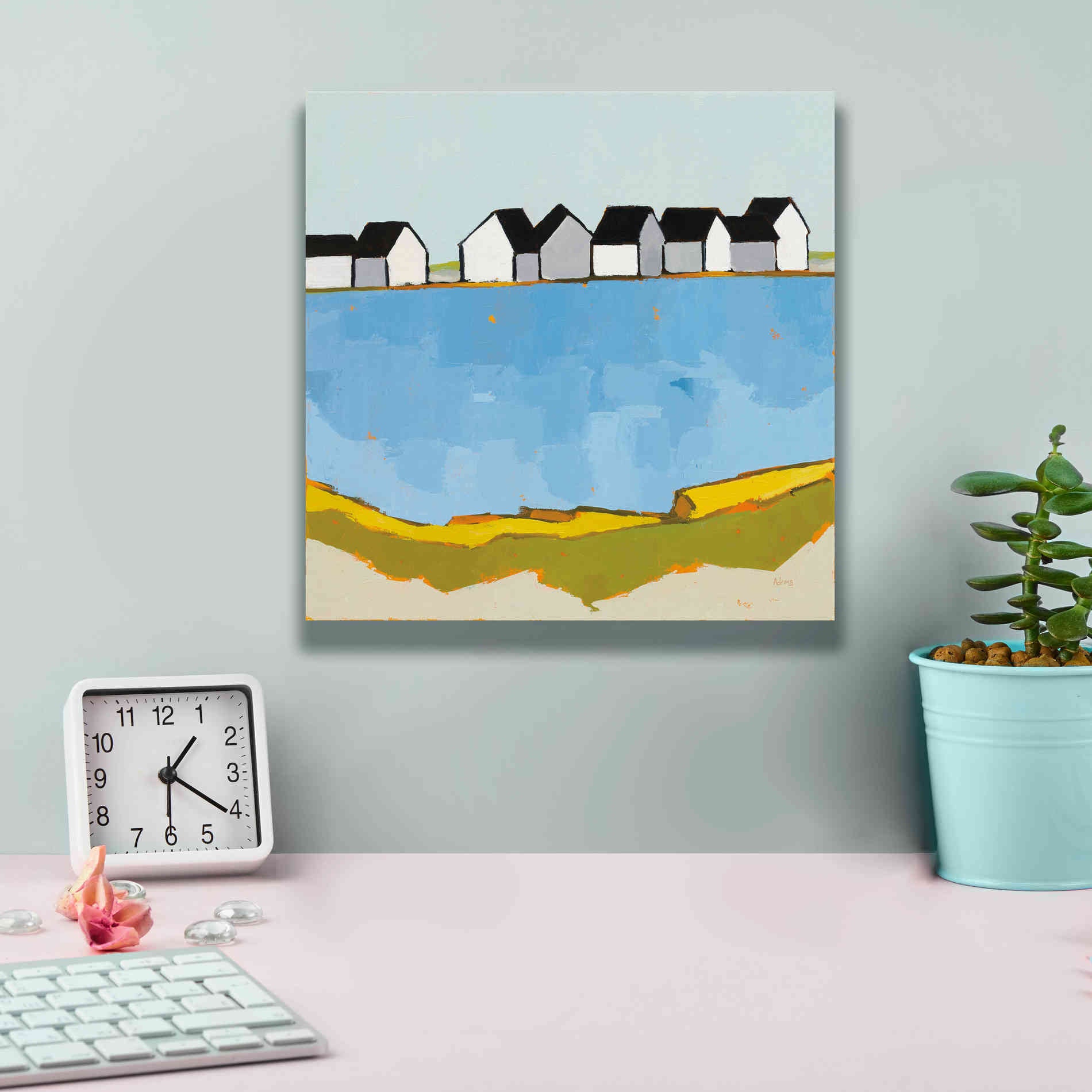 'A Summer's Day' by Phyllis Adams, Canvas Wall Art,12 x 12