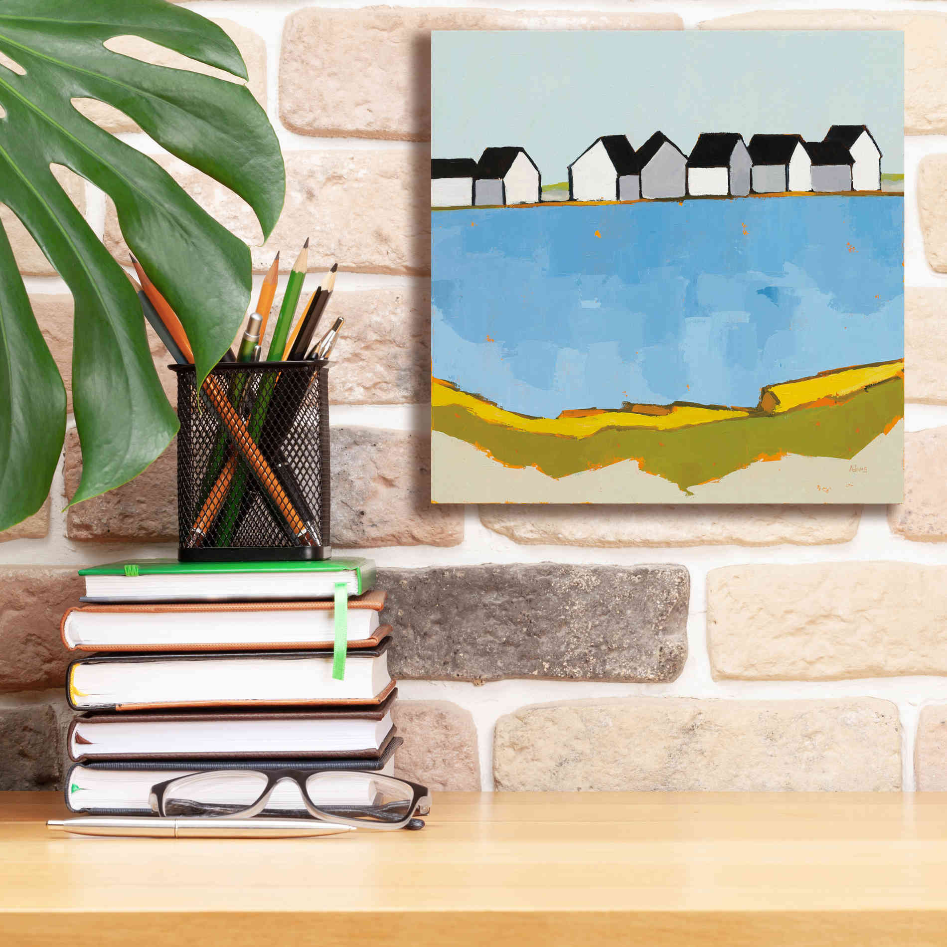 'A Summer's Day' by Phyllis Adams, Canvas Wall Art,12 x 12