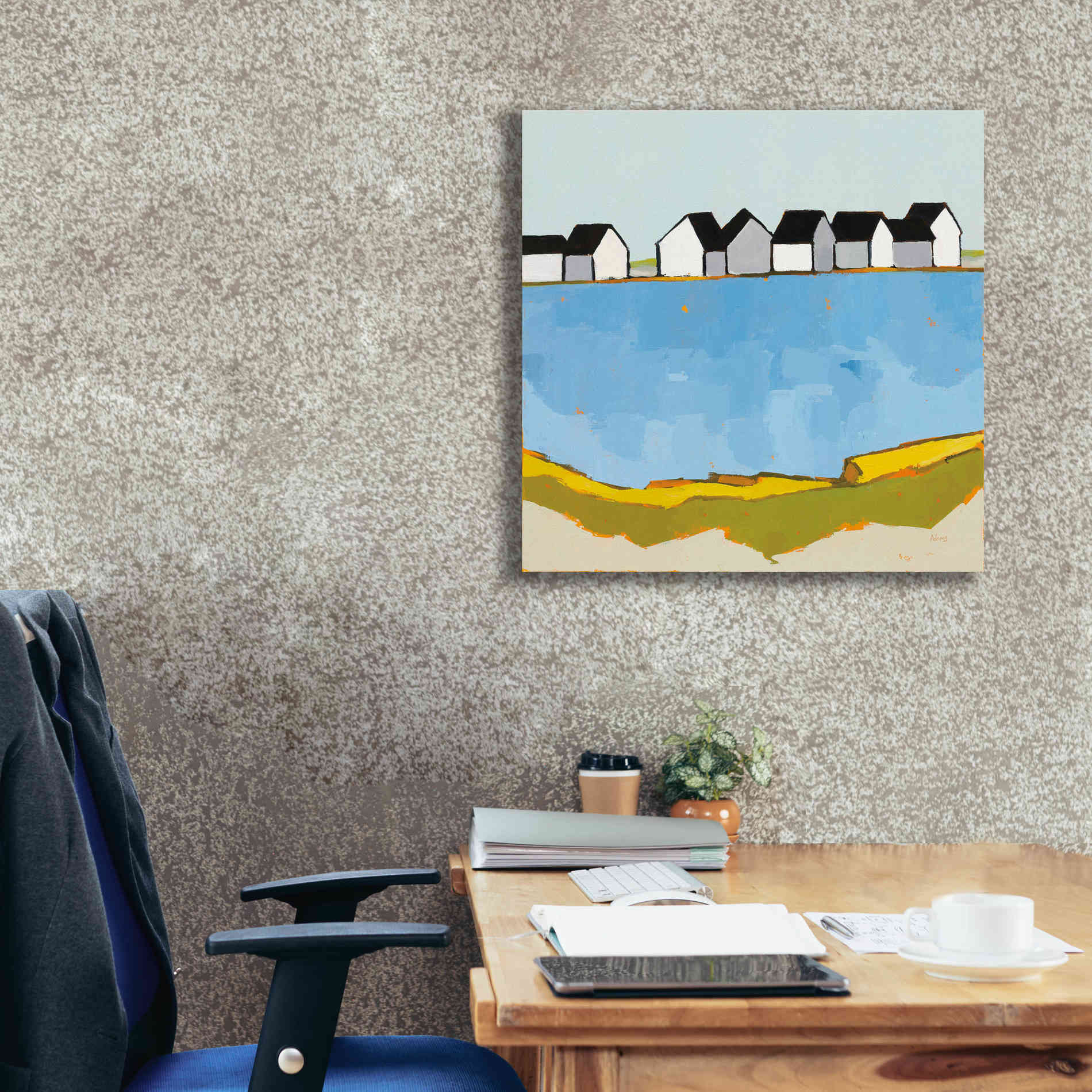 'A Summer's Day' by Phyllis Adams, Canvas Wall Art,26 x 26