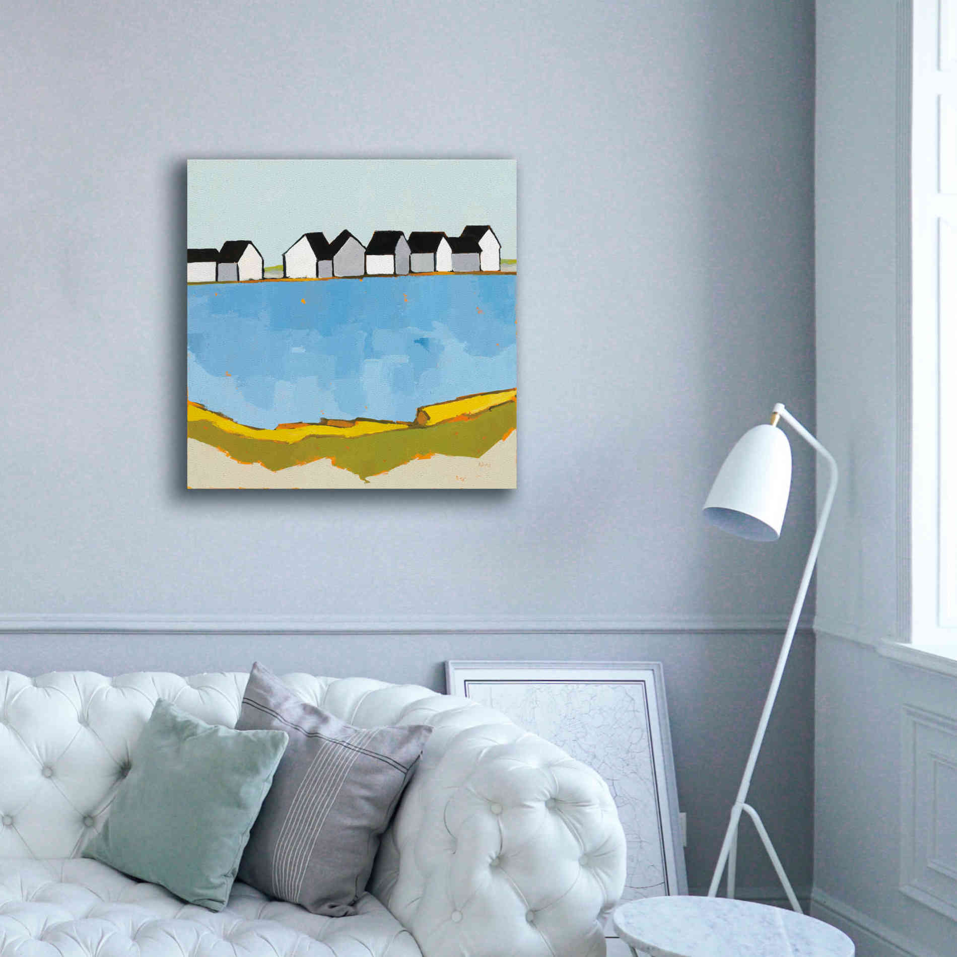 'A Summer's Day' by Phyllis Adams, Canvas Wall Art,37 x 37