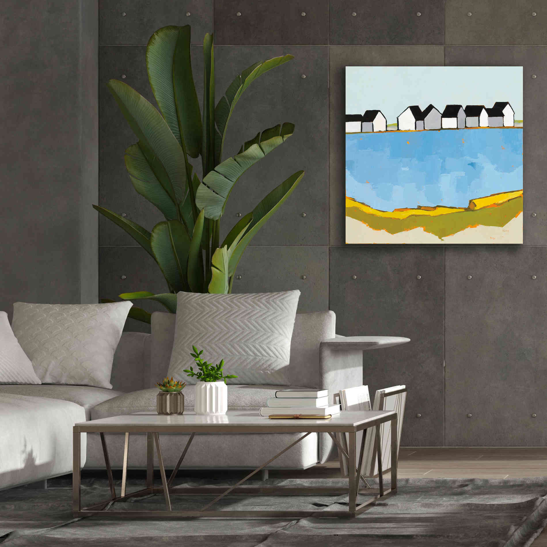 'A Summer's Day' by Phyllis Adams, Canvas Wall Art,37 x 37