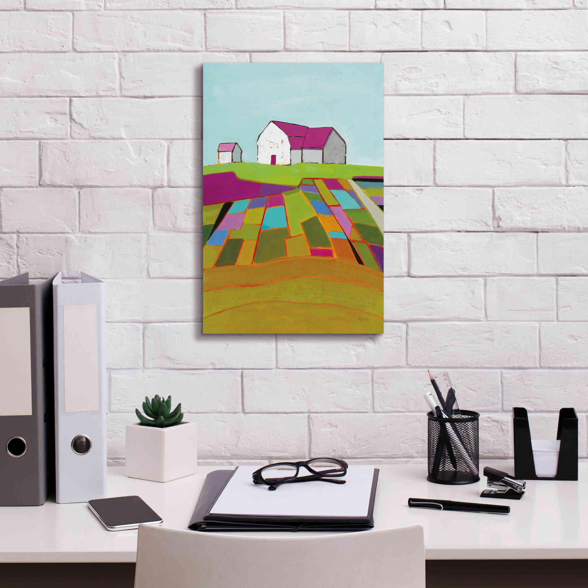 'Field of Dreams' by Phyllis Adams, Canvas Wall Art,12 x 18