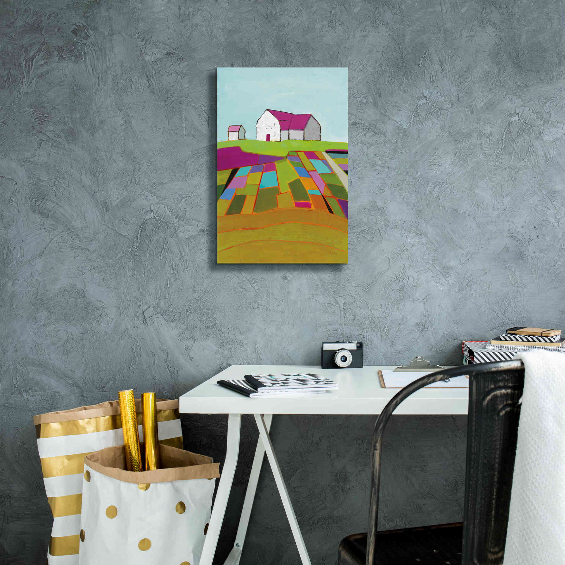 'Field of Dreams' by Phyllis Adams, Canvas Wall Art,12 x 18
