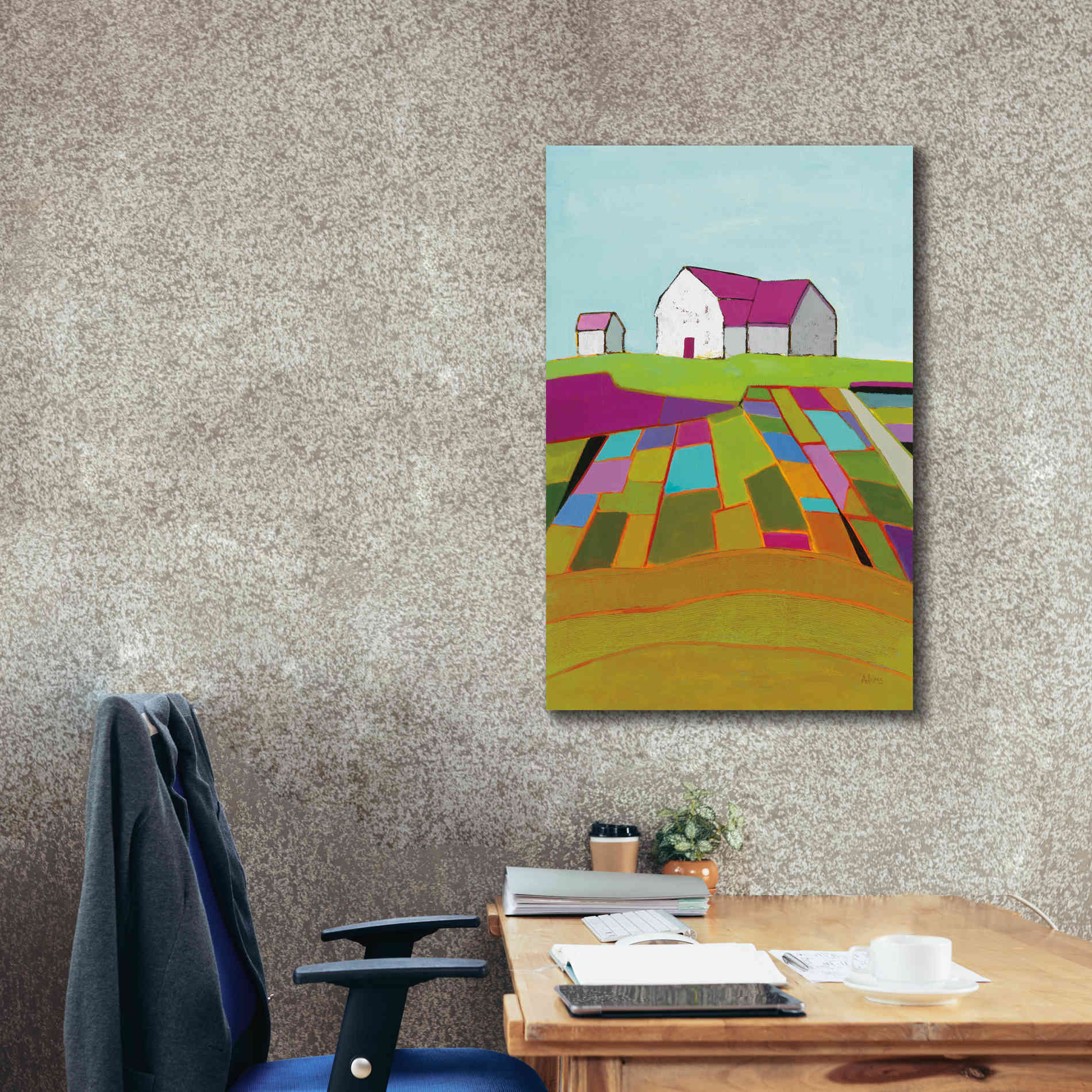 'Field of Dreams' by Phyllis Adams, Canvas Wall Art,26 x 40