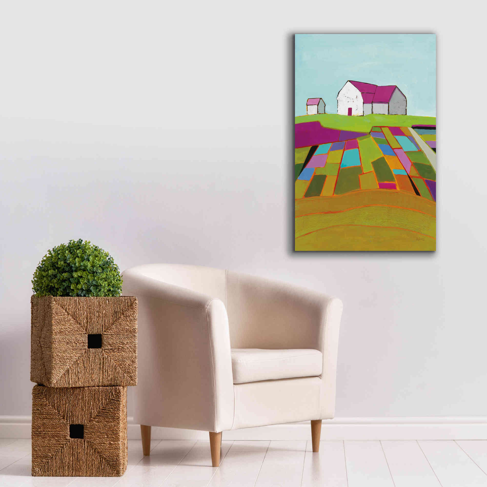 'Field of Dreams' by Phyllis Adams, Canvas Wall Art,26 x 40