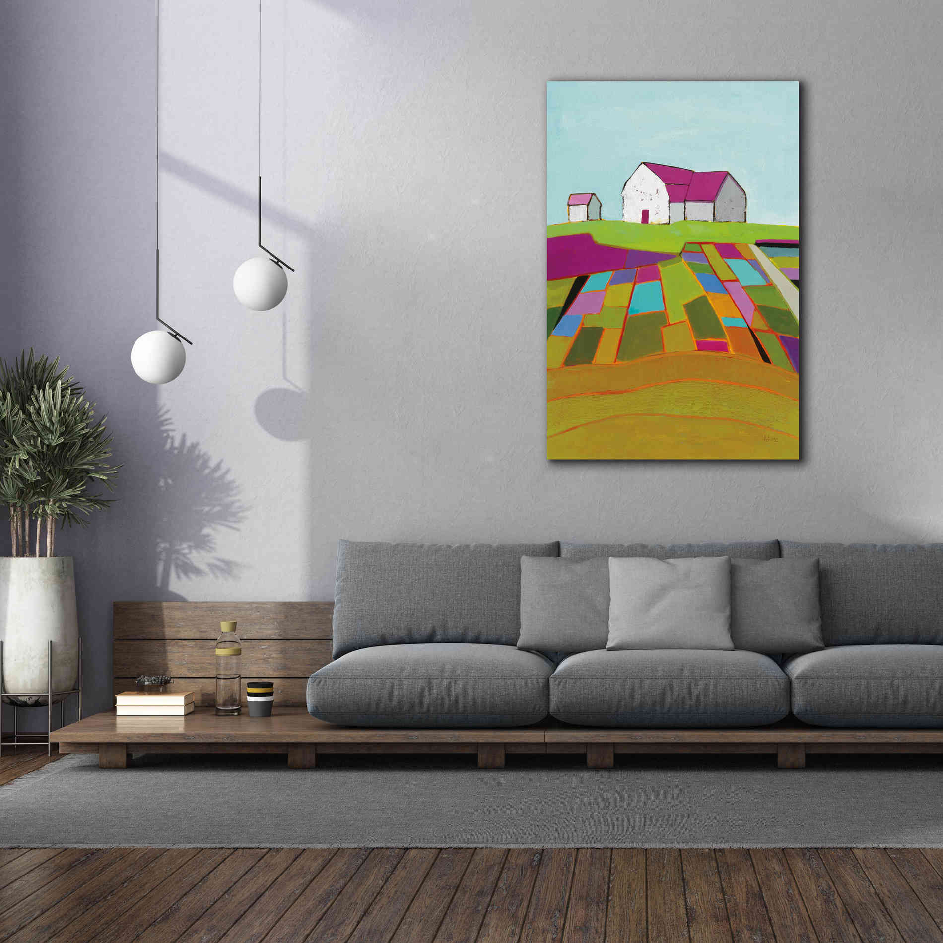 'Field of Dreams' by Phyllis Adams, Canvas Wall Art,40 x 60