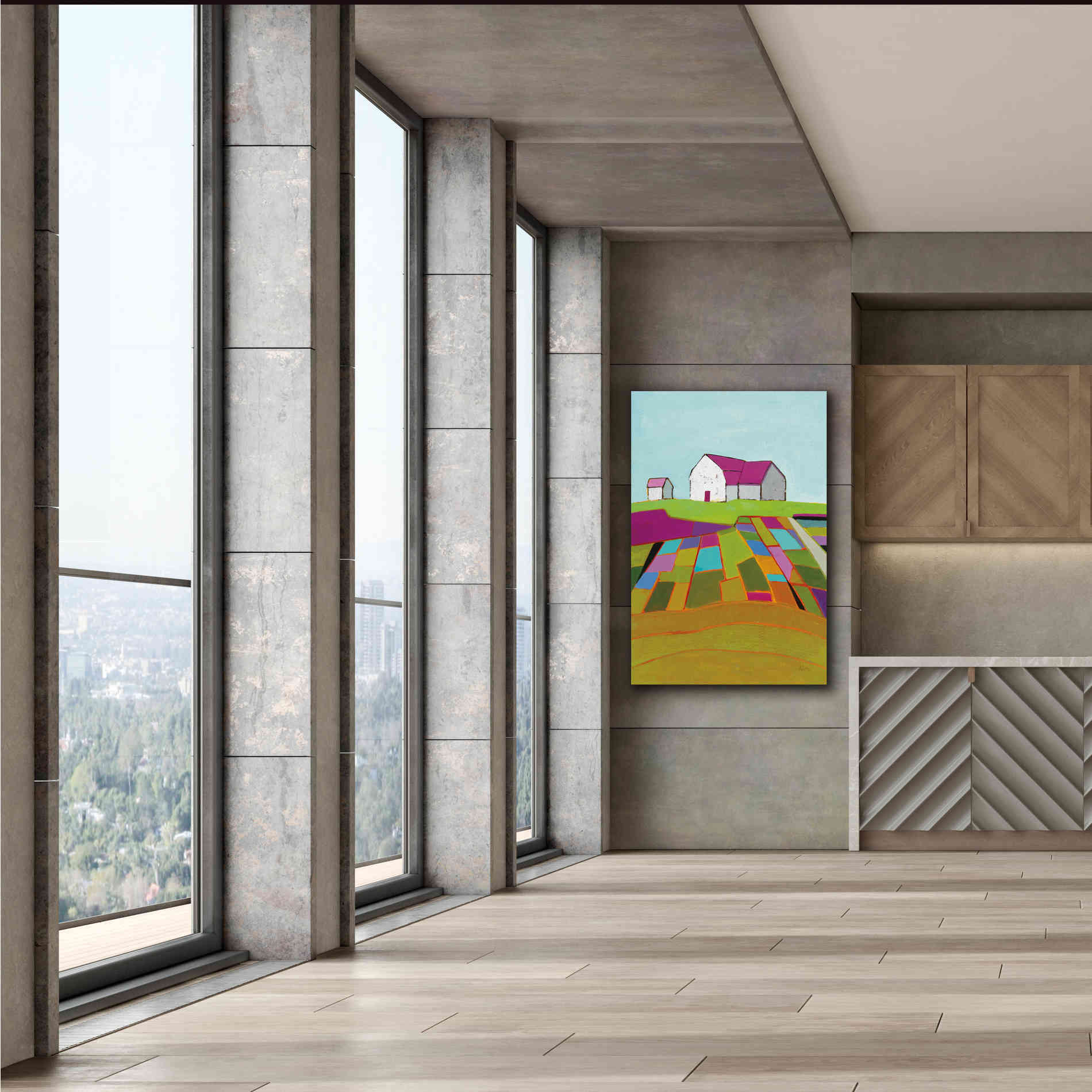 'Field of Dreams' by Phyllis Adams, Canvas Wall Art,40 x 60