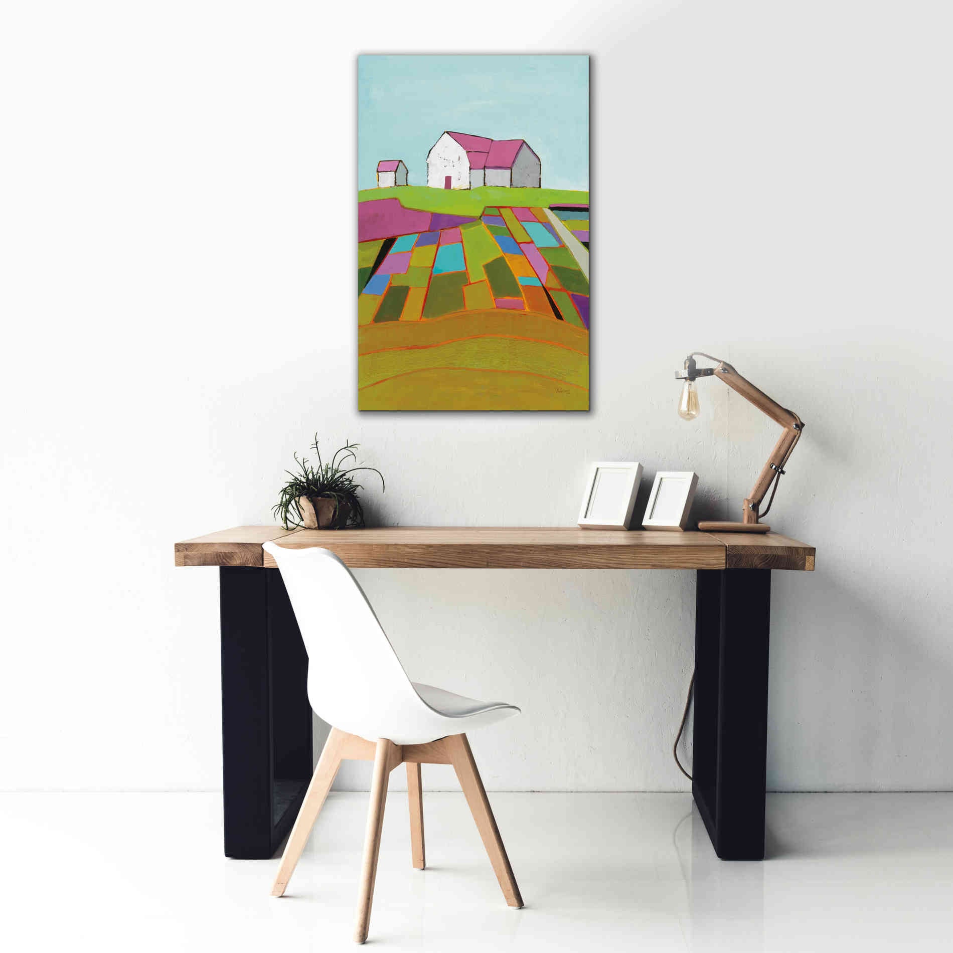 'Field of Dreams Light' by Phyllis Adams, Canvas Wall Art,26 x 40