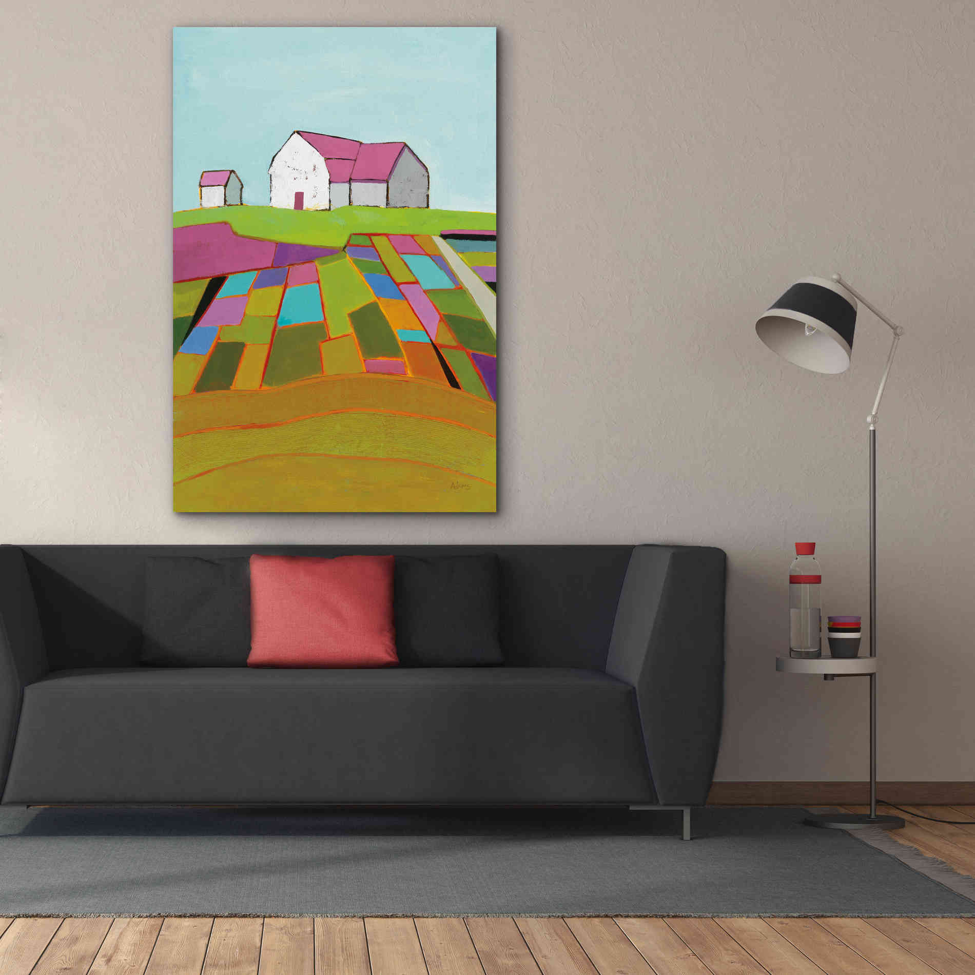 'Field of Dreams Light' by Phyllis Adams, Canvas Wall Art,40 x 60