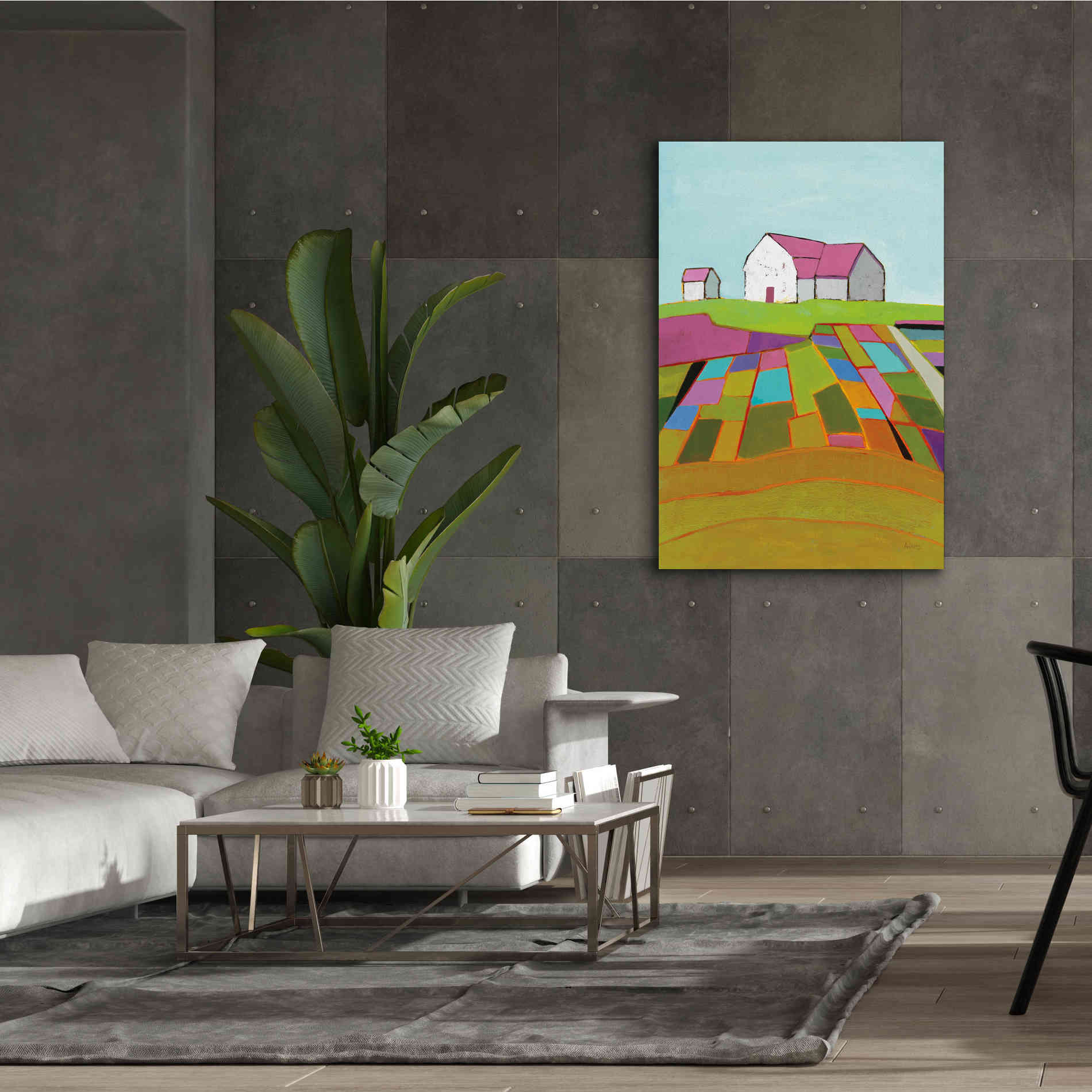 'Field of Dreams Light' by Phyllis Adams, Canvas Wall Art,40 x 60