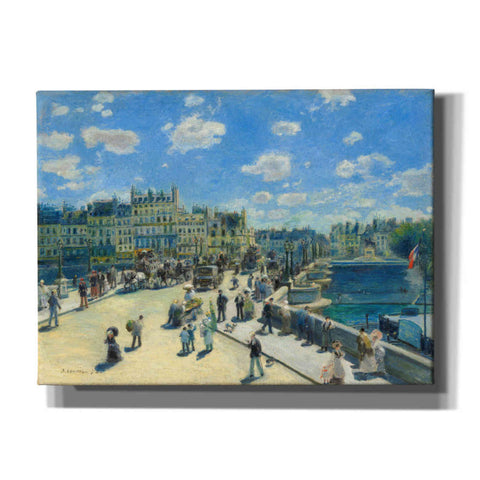 Image of 'Pont Neuf' by Pierre-Auguste Renoir,  Canvas Wall Art