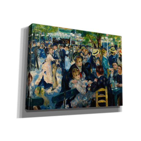 Image of 'Dance at Le moulin de la Galette' by Pierre-Auguste Renoir,  Canvas Wall Art