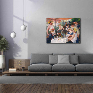'Luncheon of the Boating Party' by Pierre-Auguste Renoir,  Canvas Wall Art,54 x 40