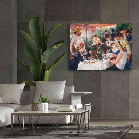Image of 'Luncheon of the Boating Party' by Pierre-Auguste Renoir,  Canvas Wall Art,54 x 40