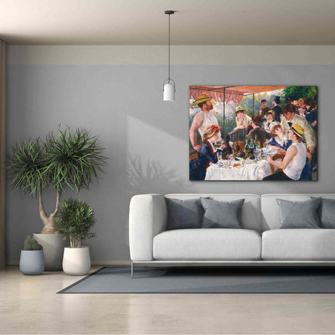 Image of 'Luncheon of the Boating Party' by Pierre-Auguste Renoir,  Canvas Wall Art,54 x 40