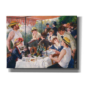 'Luncheon of the Boating Party' by Pierre-Auguste Renoir,  Canvas Wall Art