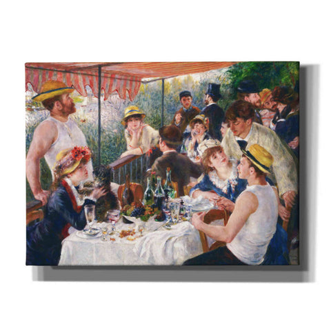 Image of 'Luncheon of the Boating Party' by Pierre-Auguste Renoir,  Canvas Wall Art