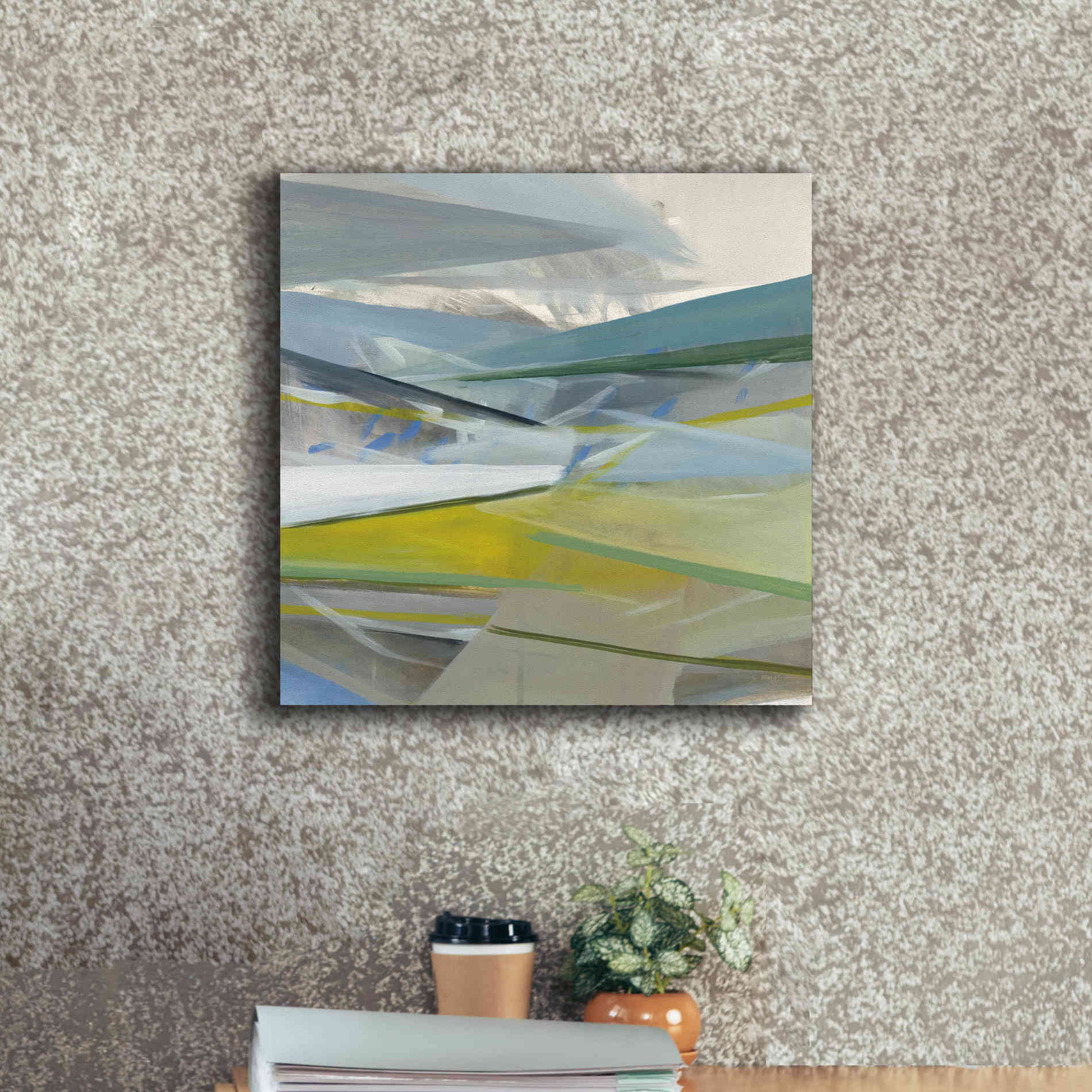 'Reaching Out' by Jo Maye, Canvas Wall Art,18 x 18