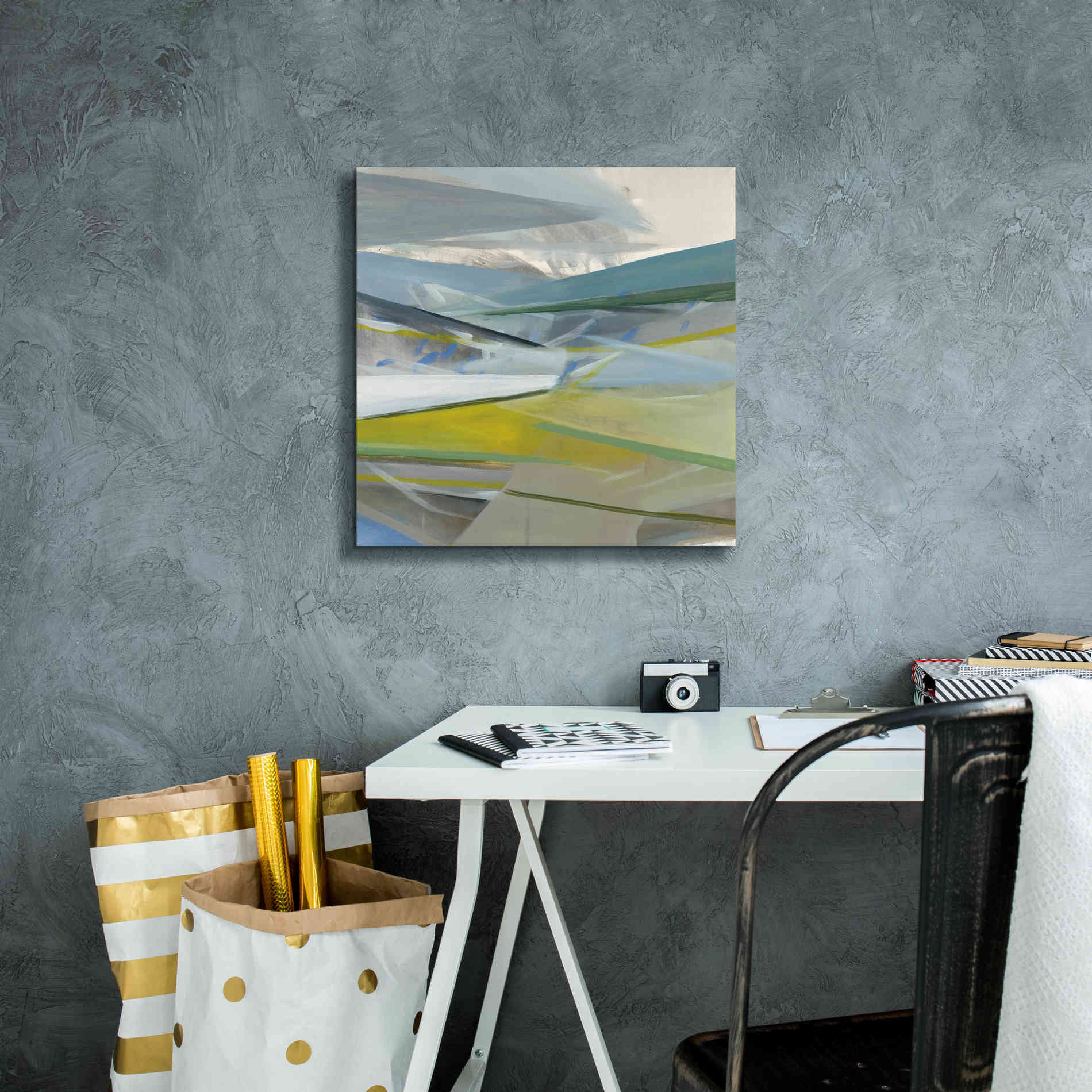 'Reaching Out' by Jo Maye, Canvas Wall Art,18 x 18