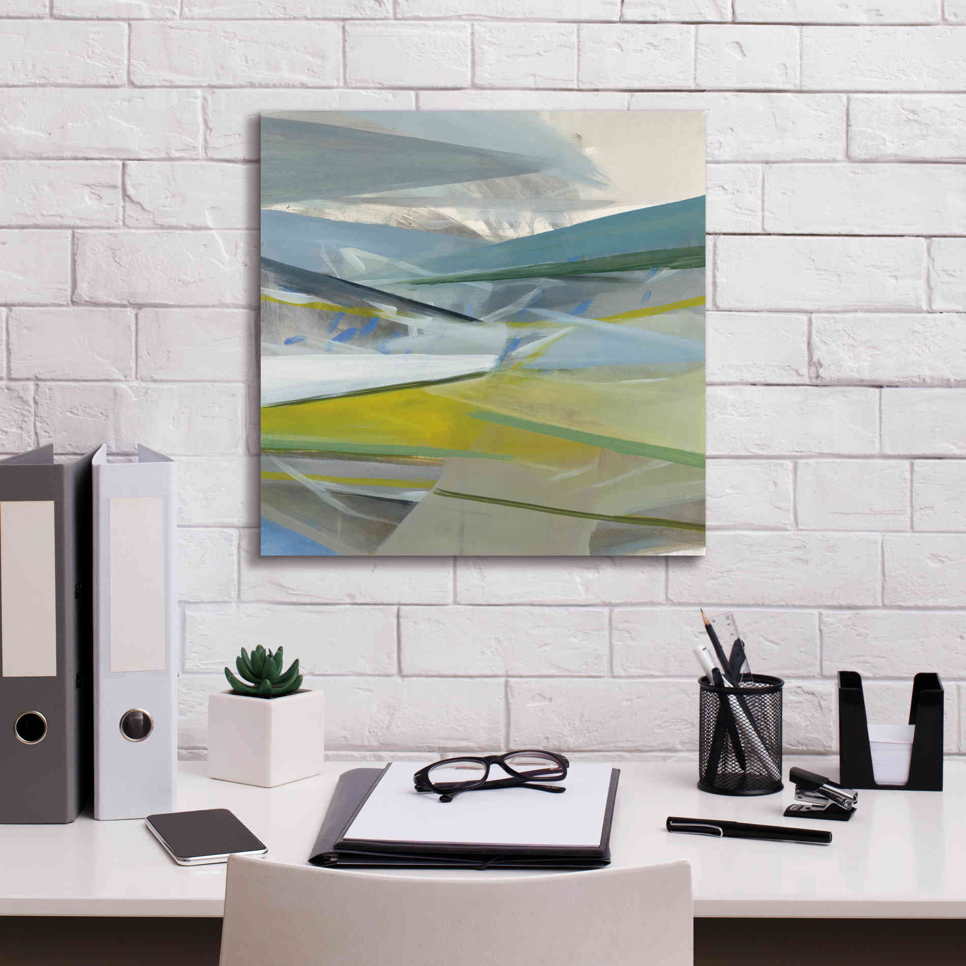 'Reaching Out' by Jo Maye, Canvas Wall Art,18 x 18