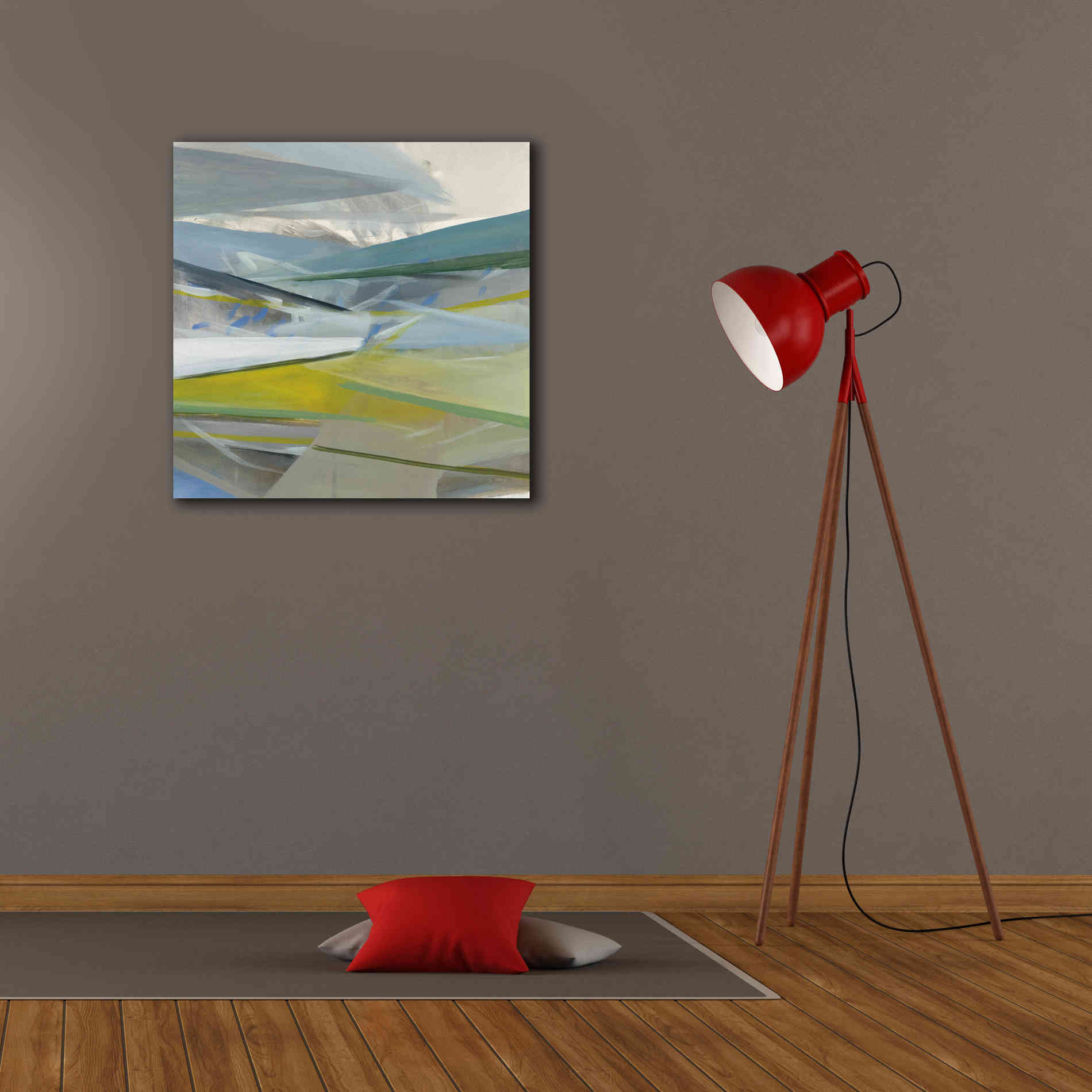 'Reaching Out' by Jo Maye, Canvas Wall Art,26 x 26
