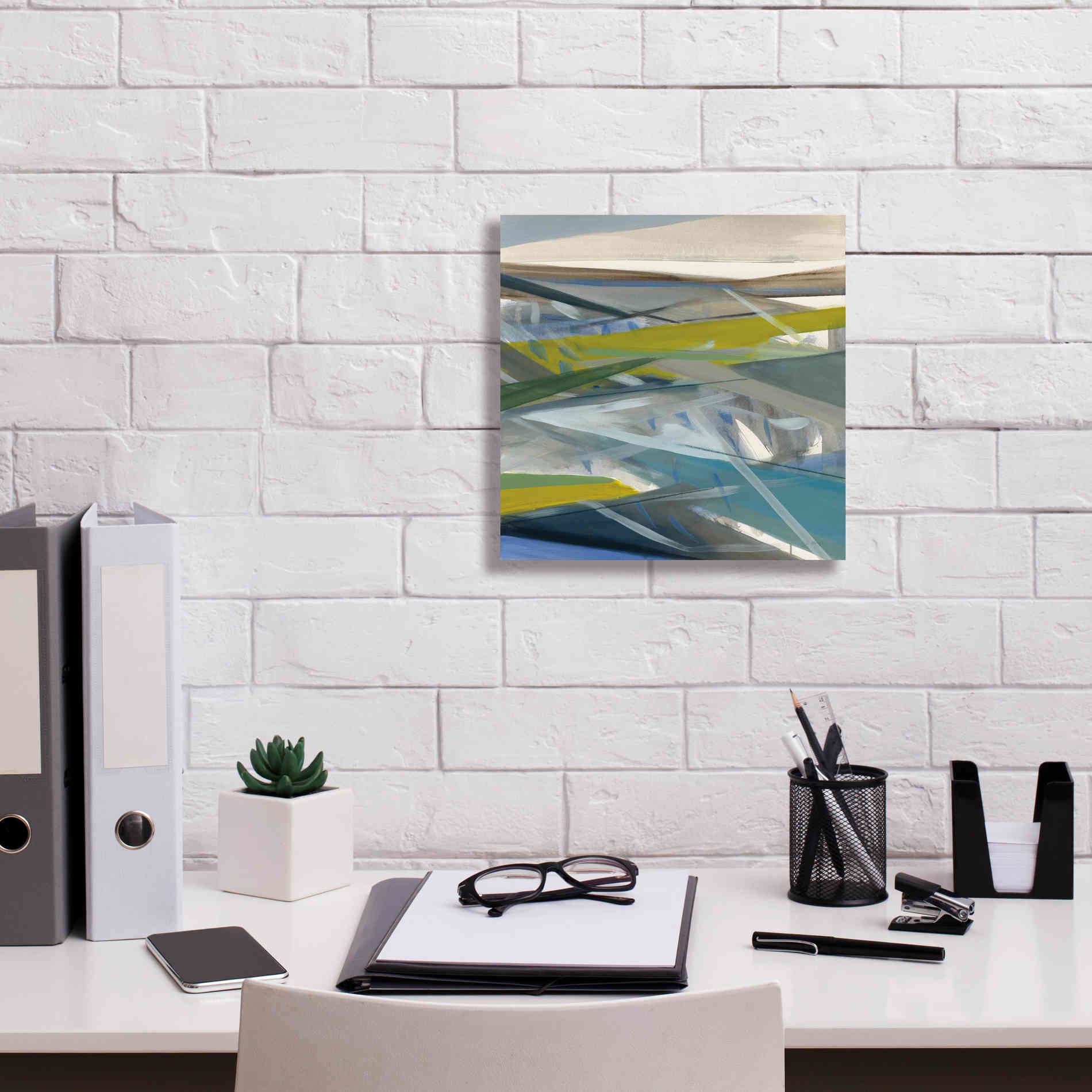 'Reaching Forward' by Jo Maye, Canvas Wall Art,12 x 12