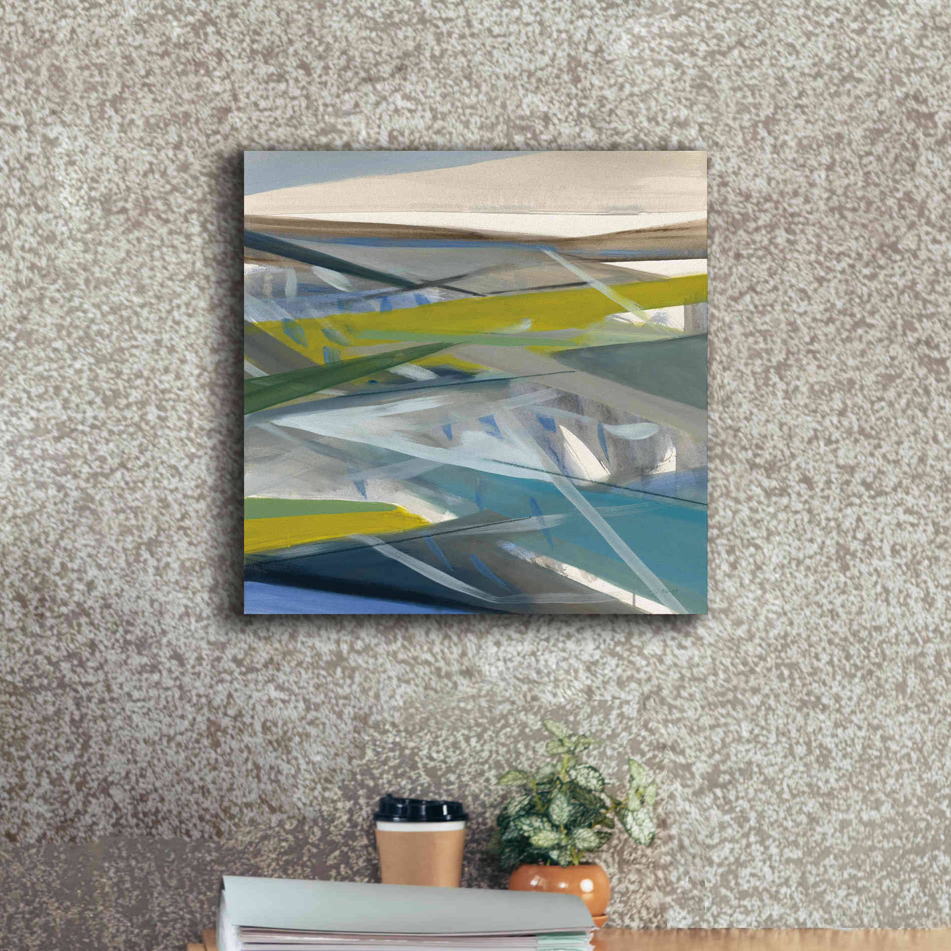 'Reaching Forward' by Jo Maye, Canvas Wall Art,18 x 18