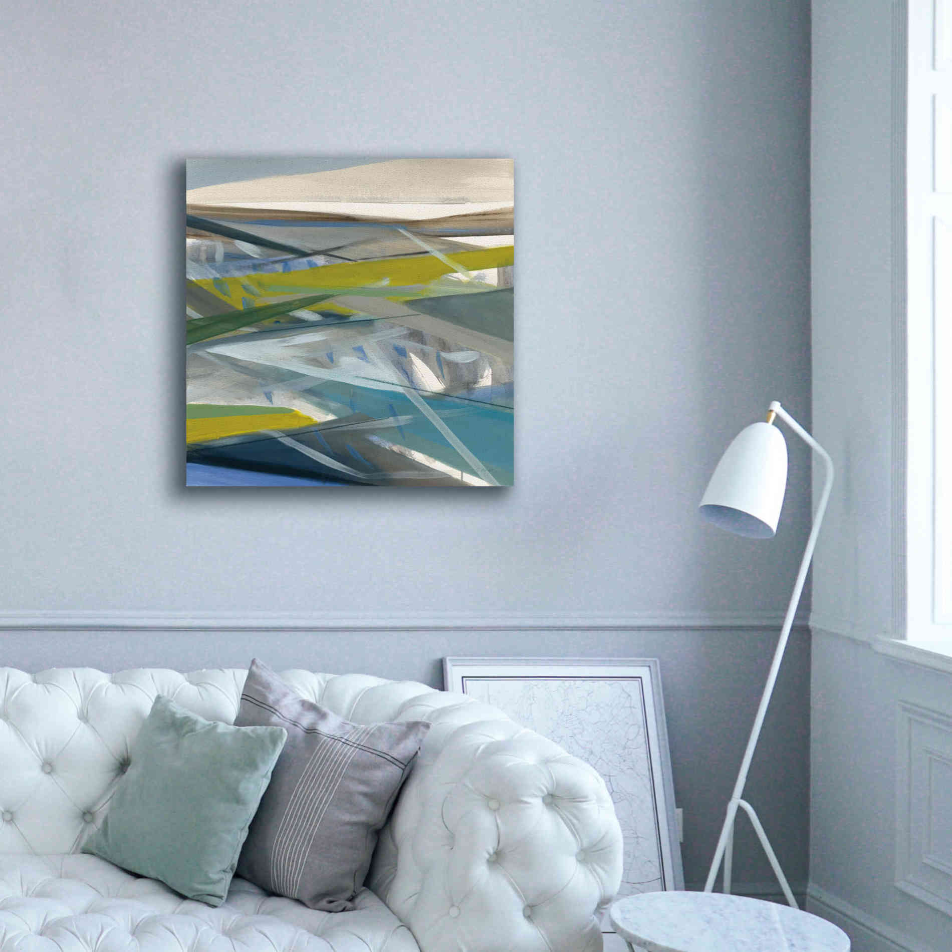 'Reaching Forward' by Jo Maye, Canvas Wall Art,37 x 37