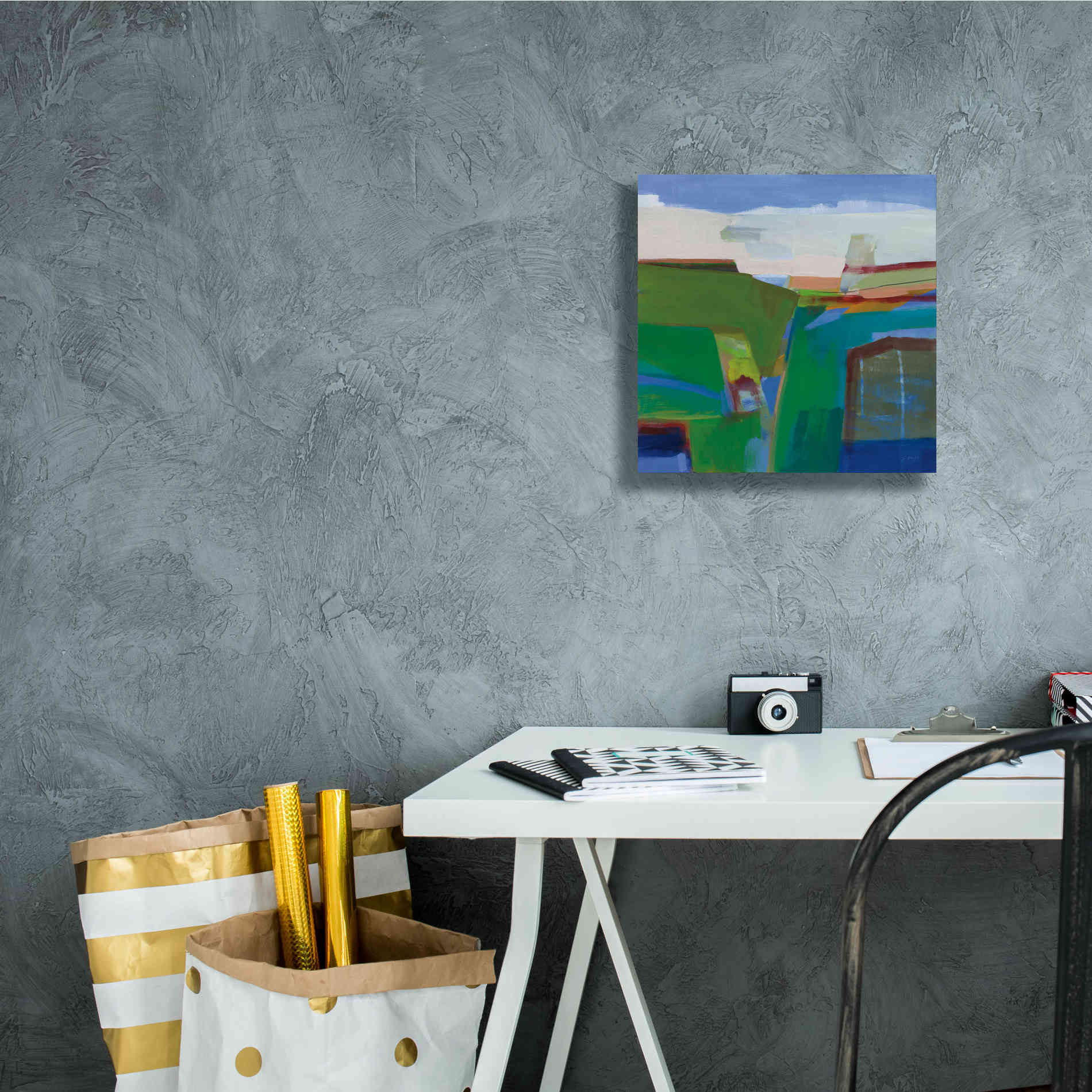 'Clear Day' by Jo Maye, Canvas Wall Art,12 x 12