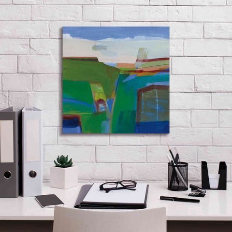 Image of 'Clear Day' by Jo Maye, Canvas Wall Art,18 x 18