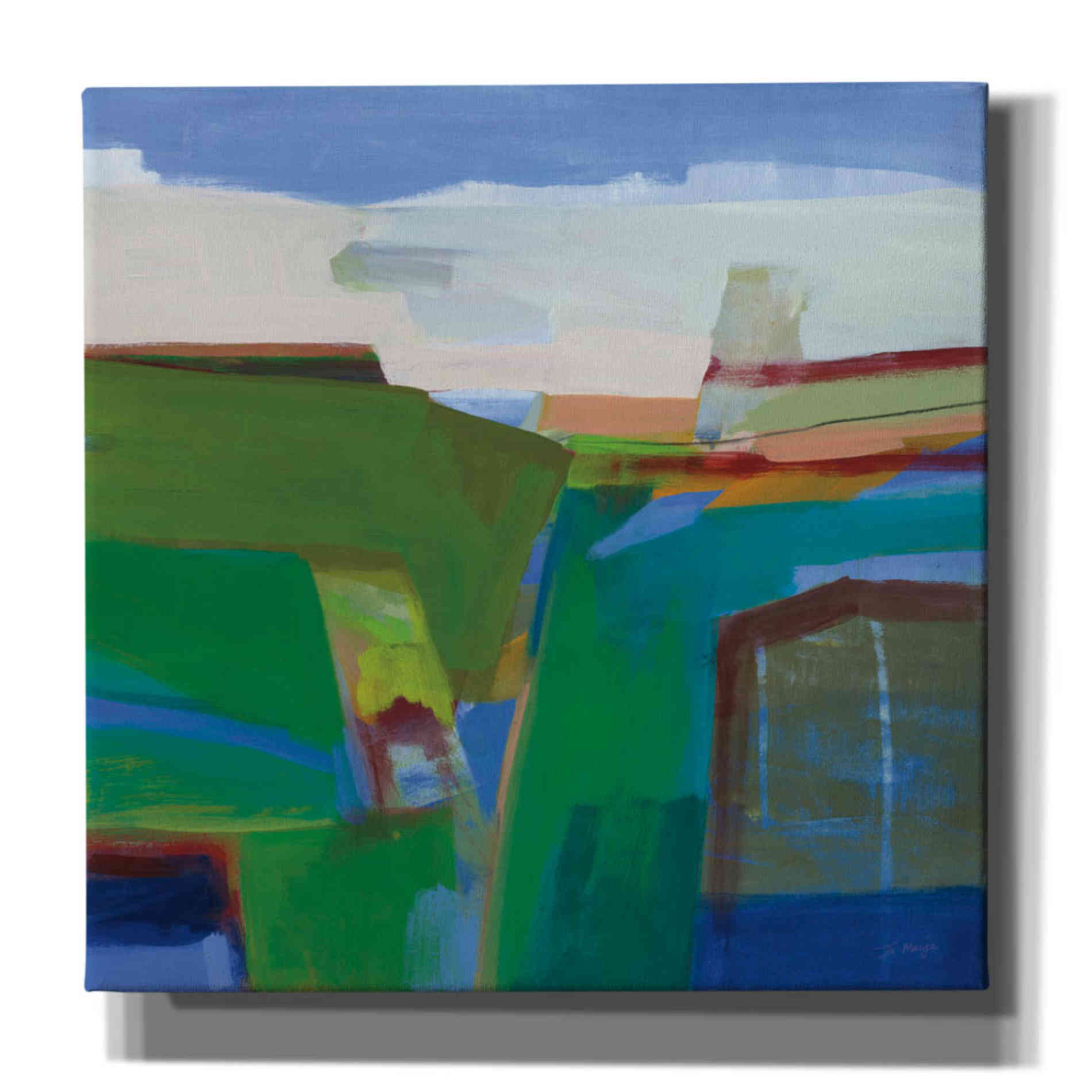 'Clear Day' by Jo Maye, Canvas Wall Art