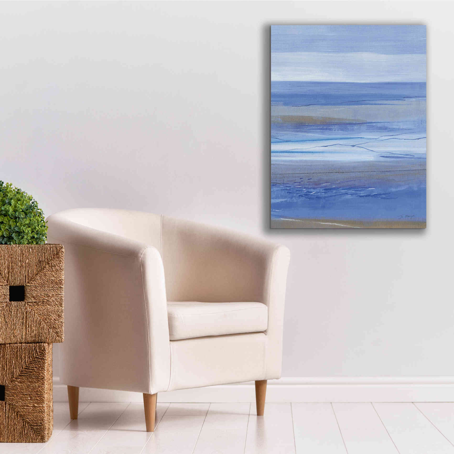 'Summer Morning III' by Jo Maye, Canvas Wall Art,26 x 34