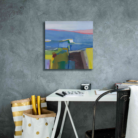 Image of 'Hill Side' by Jo Maye, Canvas Wall Art,18 x 18