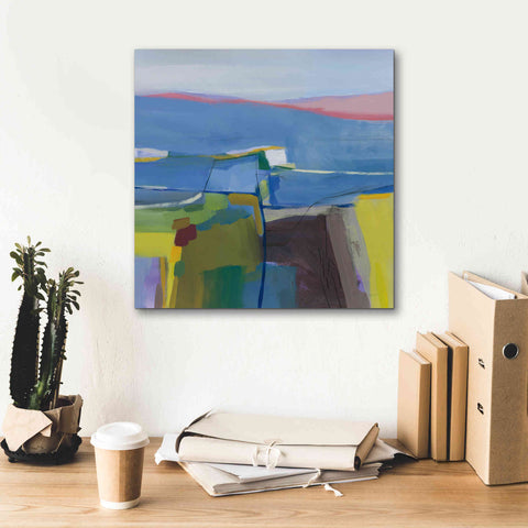 Image of 'Hill Side' by Jo Maye, Canvas Wall Art,18 x 18