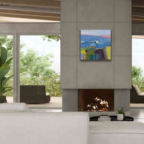 Image of 'Hill Side' by Jo Maye, Canvas Wall Art,26 x 26