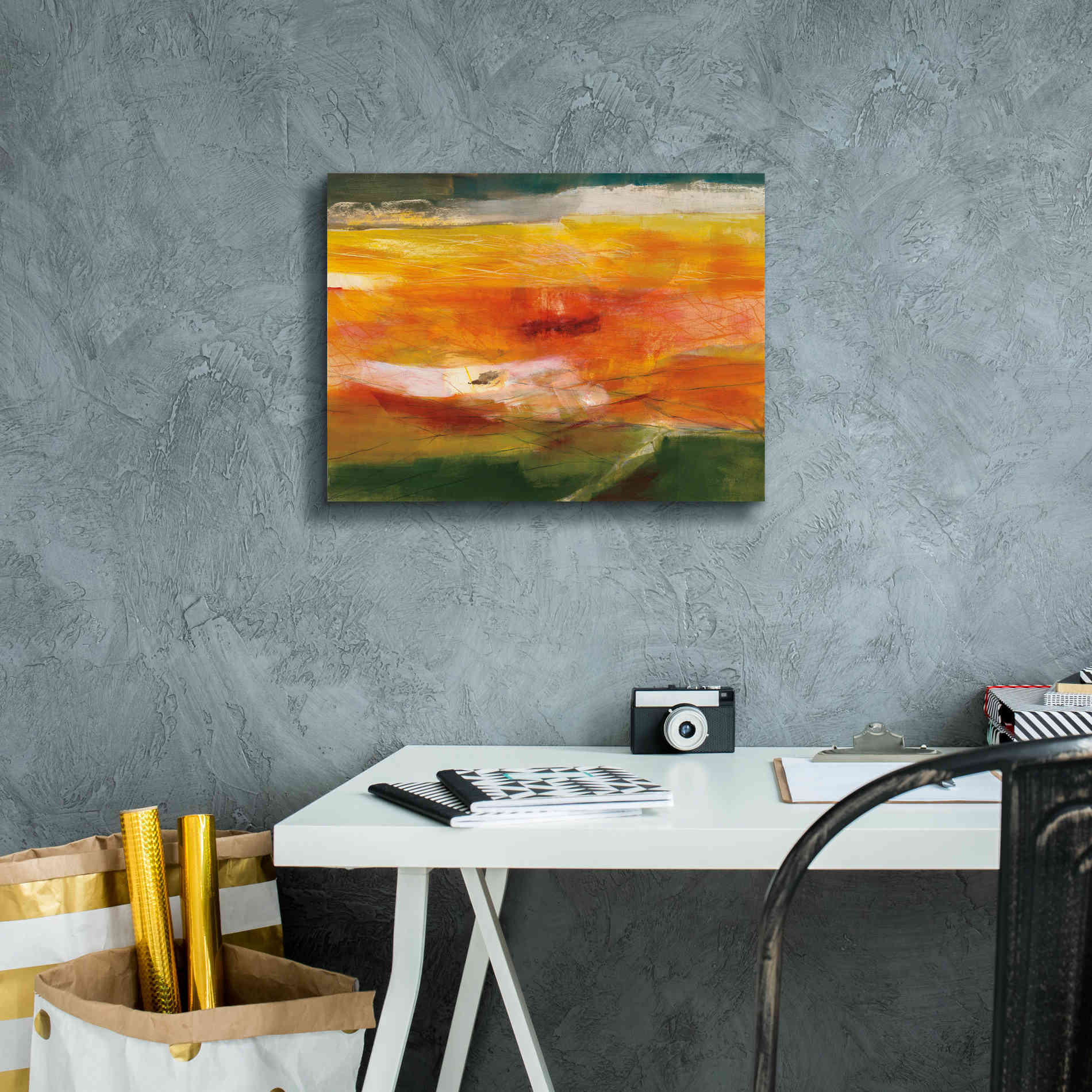 'Bog Journey' by Jo Maye, Canvas Wall Art,16 x 12