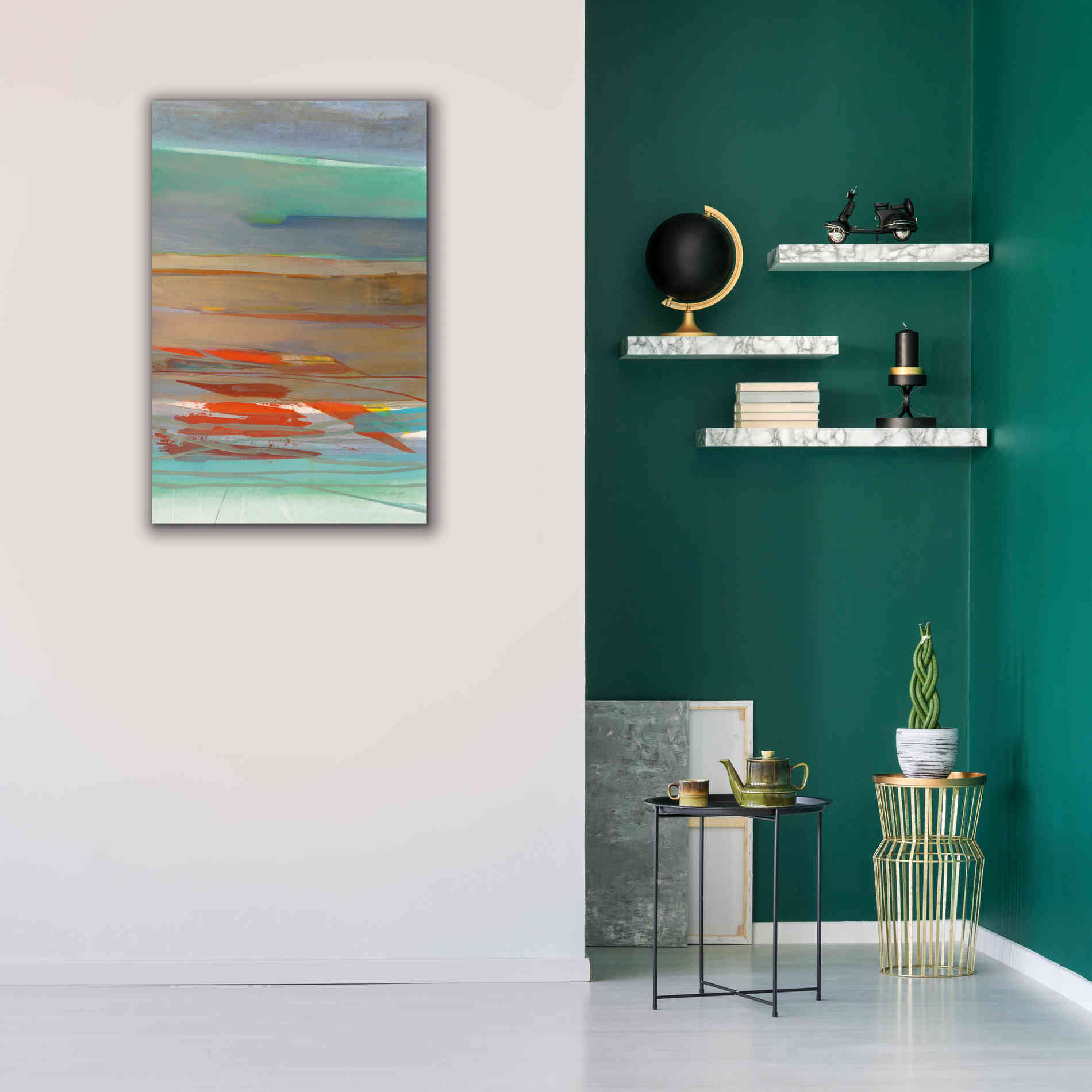 'Layers' by Jo Maye, Canvas Wall Art,26 x 40