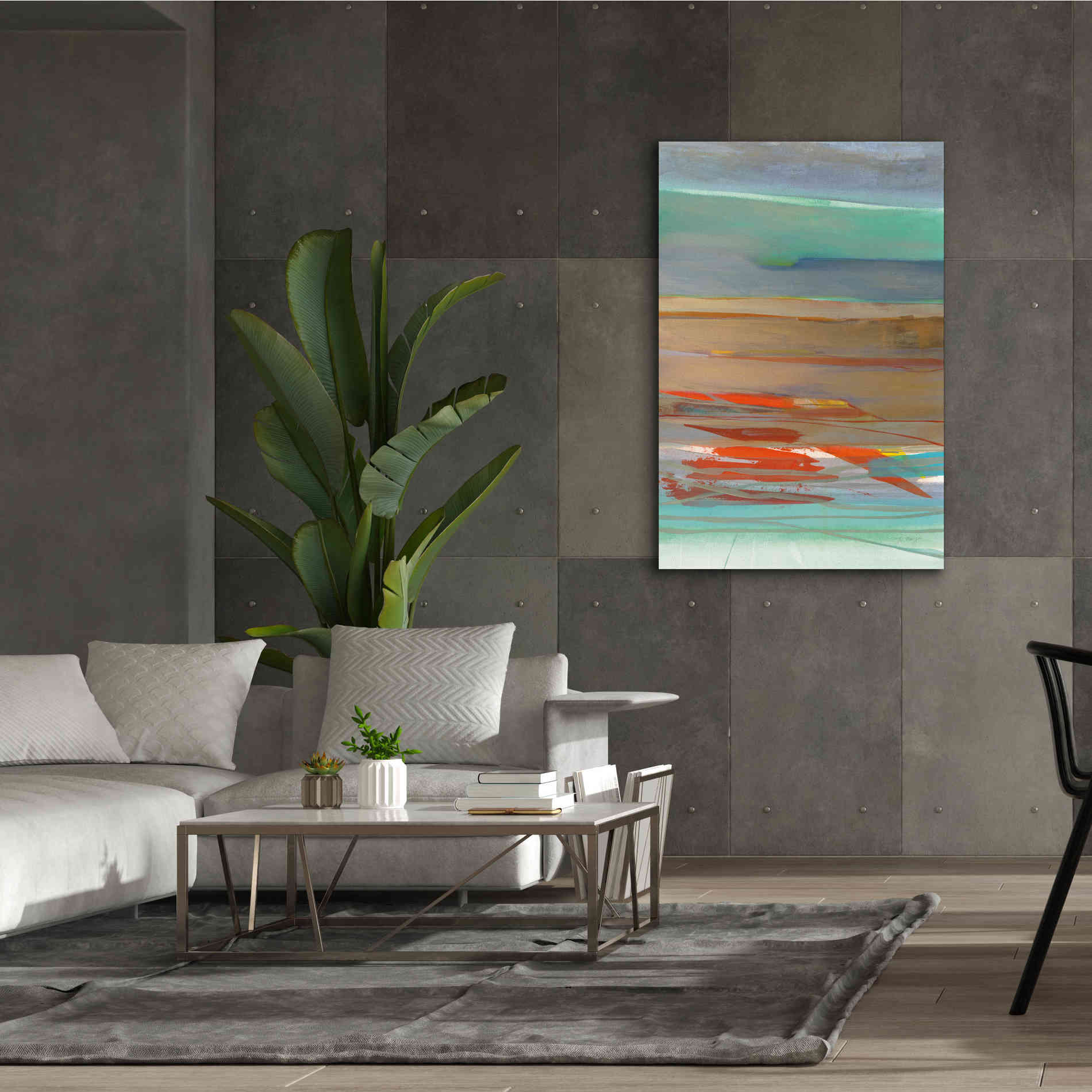 'Layers' by Jo Maye, Canvas Wall Art,40 x 60