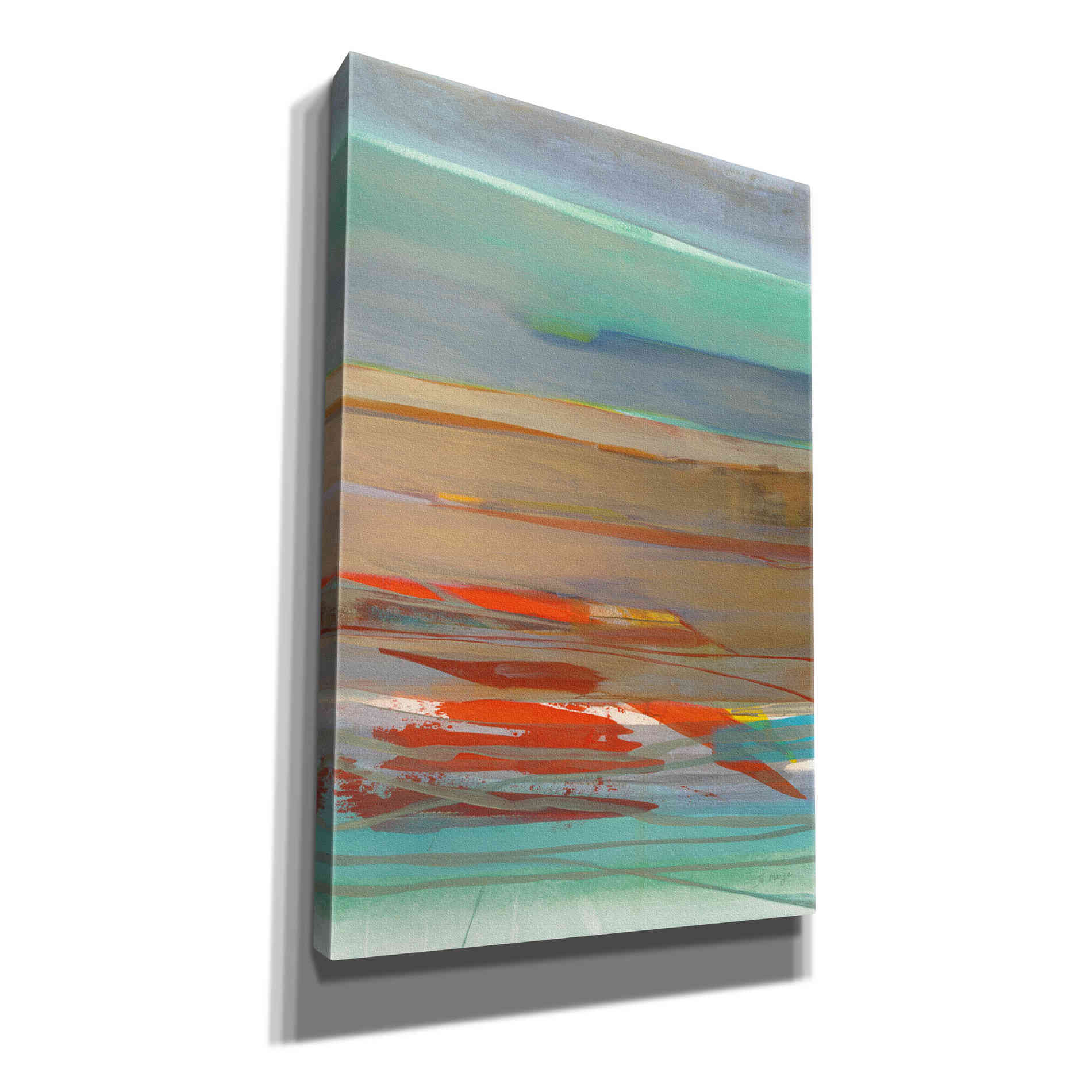 'Layers' by Jo Maye, Canvas Wall Art