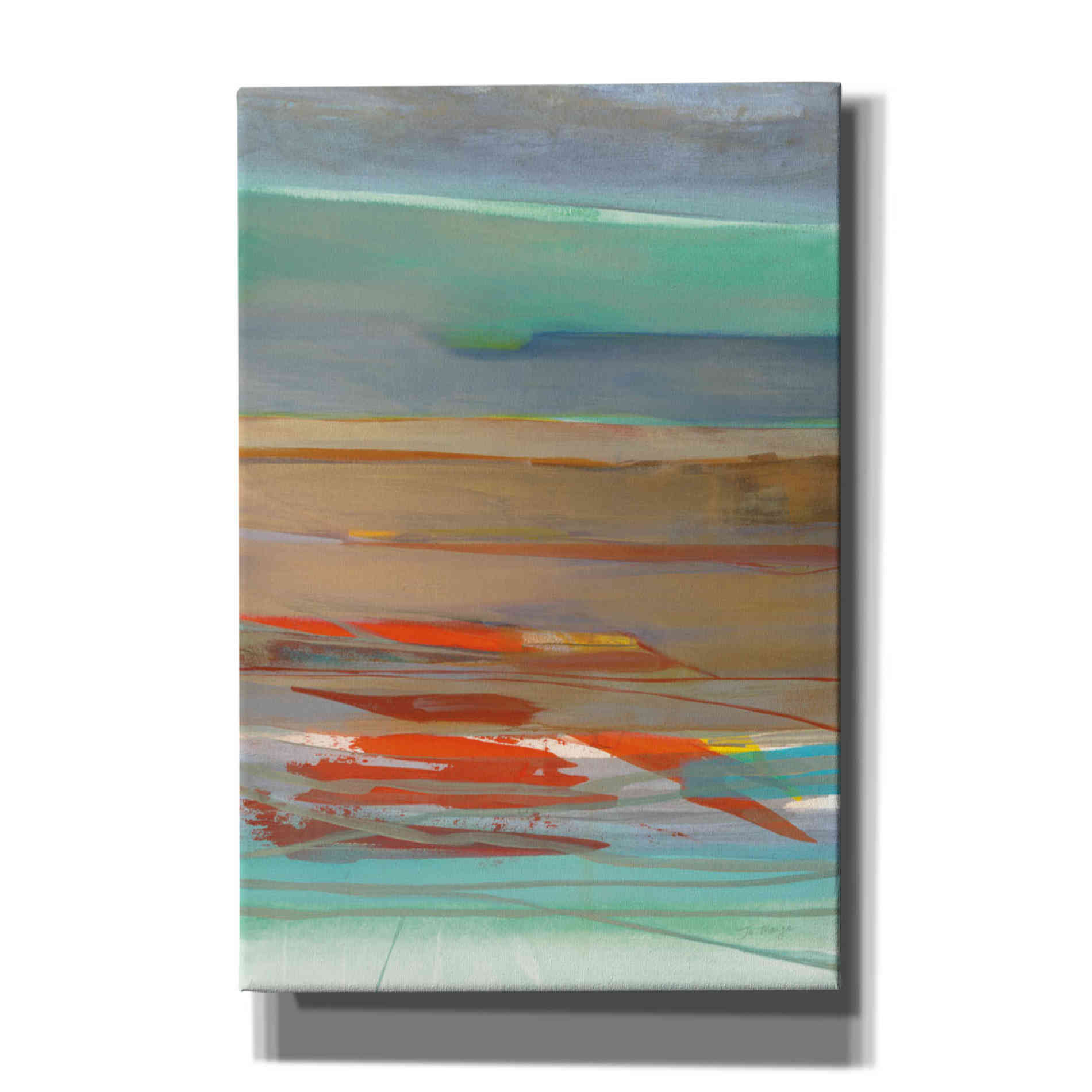 'Layers' by Jo Maye, Canvas Wall Art