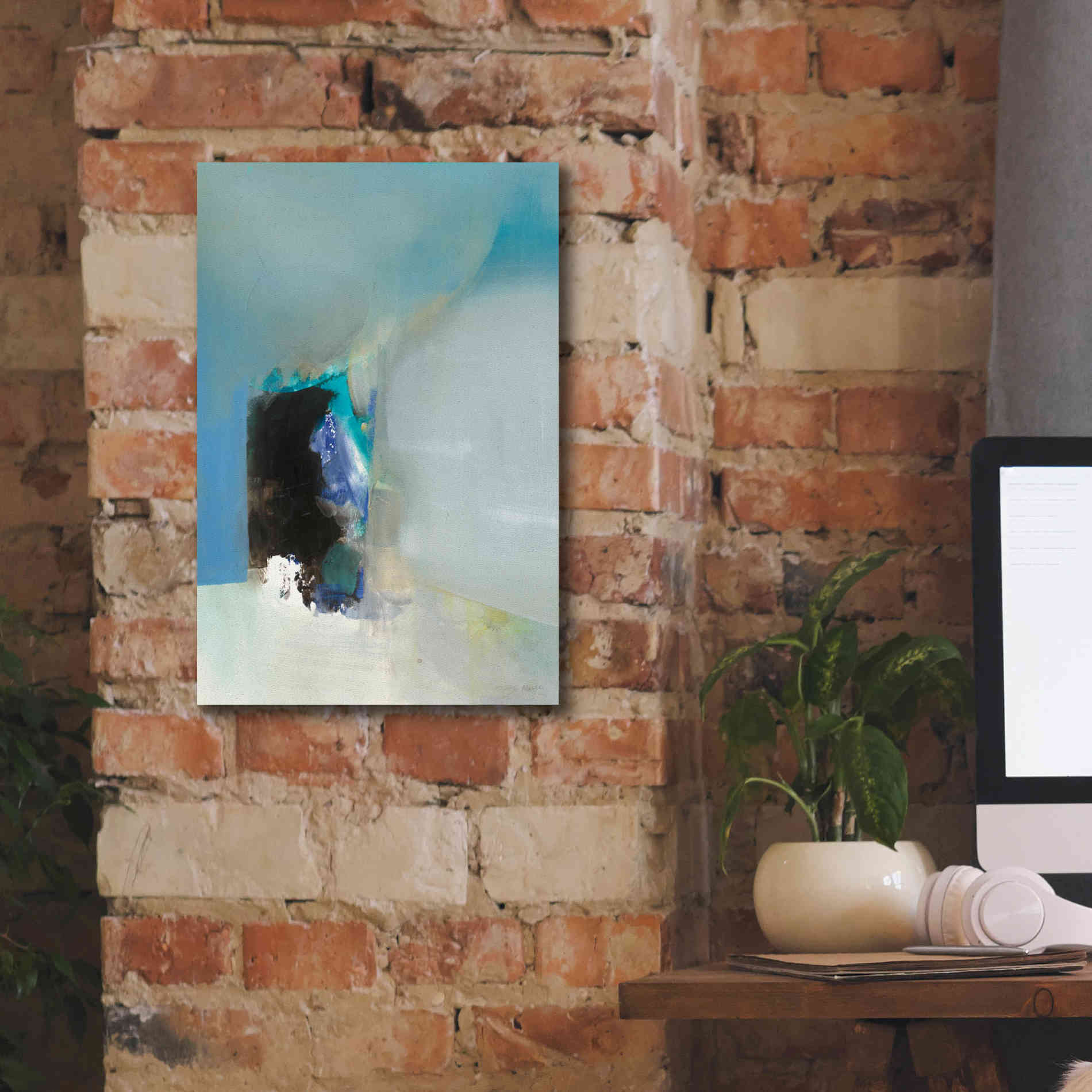 'Opening' by Jo Maye, Canvas Wall Art,12 x 18