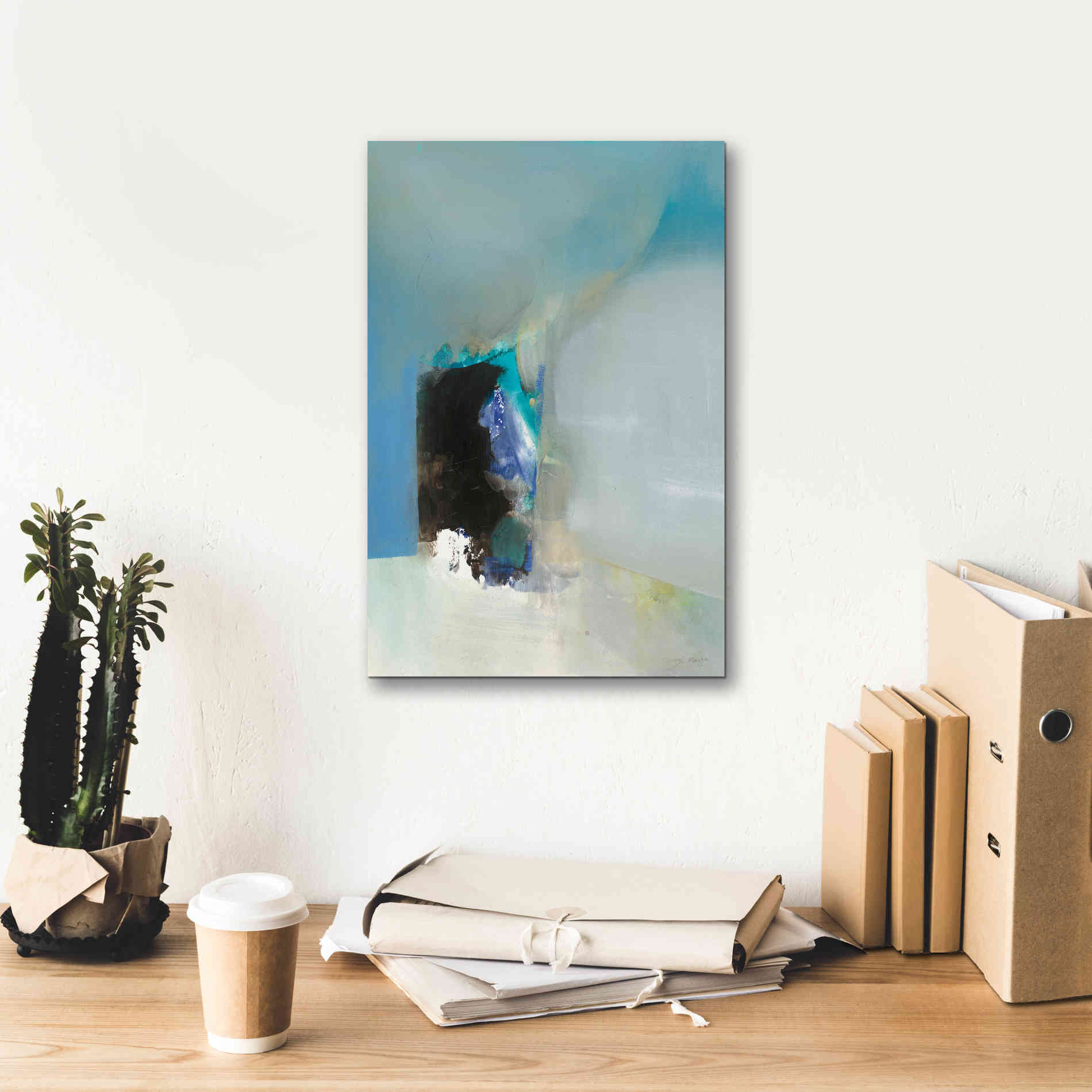 'Opening' by Jo Maye, Canvas Wall Art,12 x 18