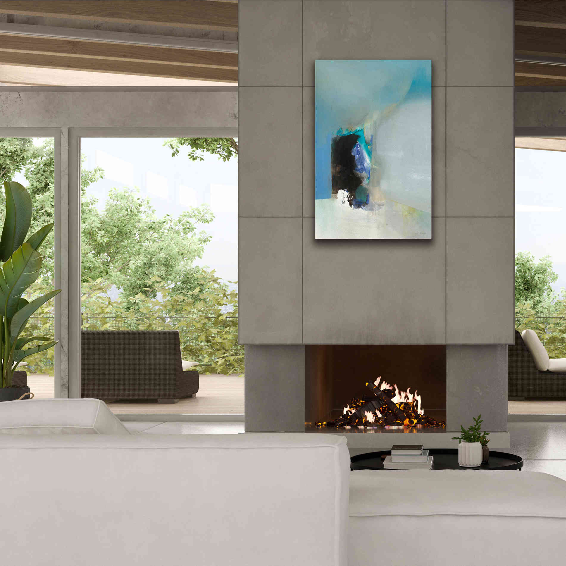 'Opening' by Jo Maye, Canvas Wall Art,26 x 40