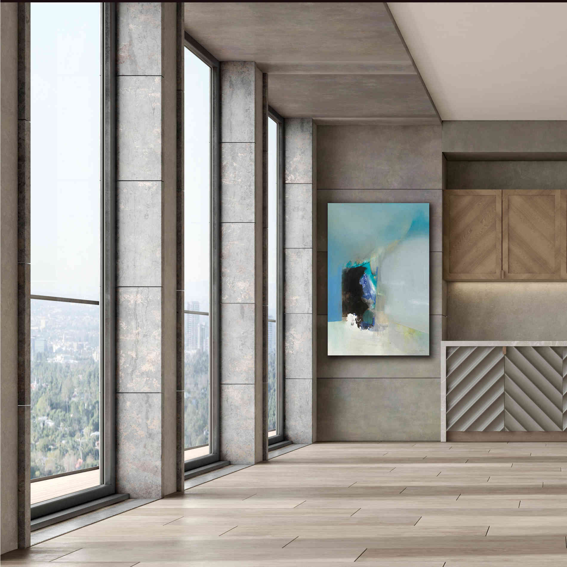 'Opening' by Jo Maye, Canvas Wall Art,40 x 60