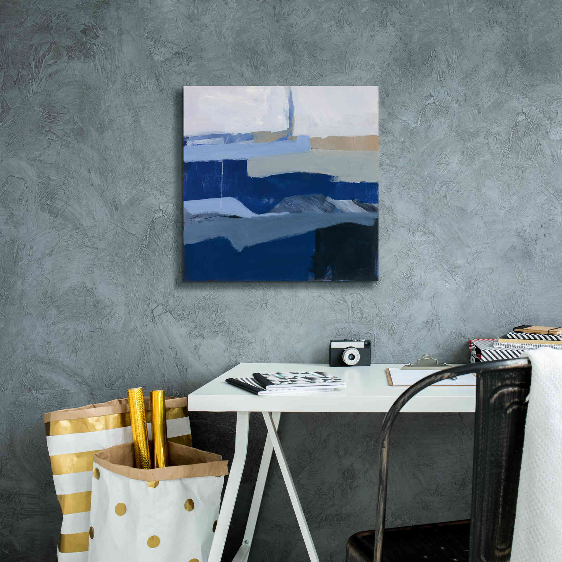 'Crisp Day' by Jo Maye, Canvas Wall Art,18 x 18