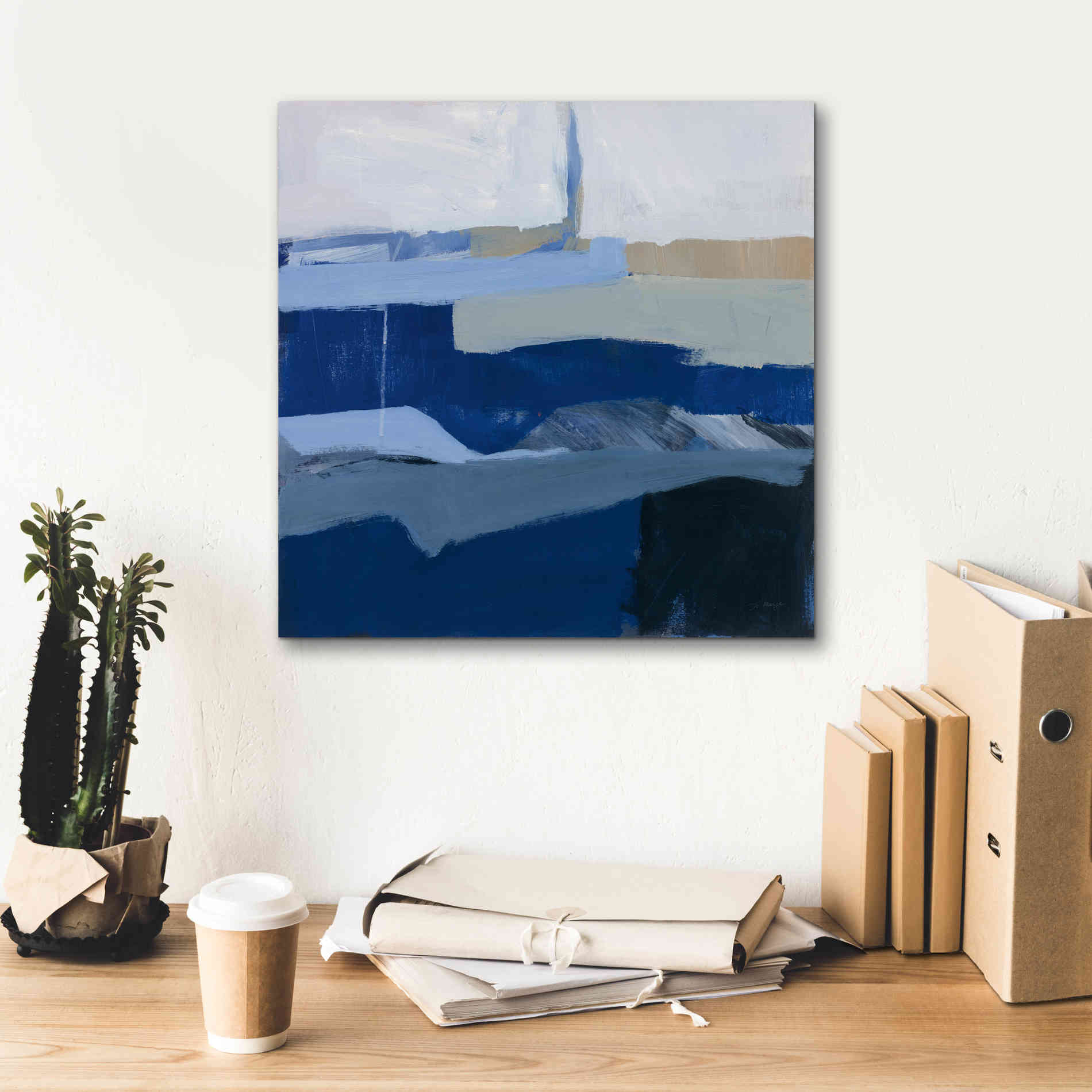 'Crisp Day' by Jo Maye, Canvas Wall Art,18 x 18